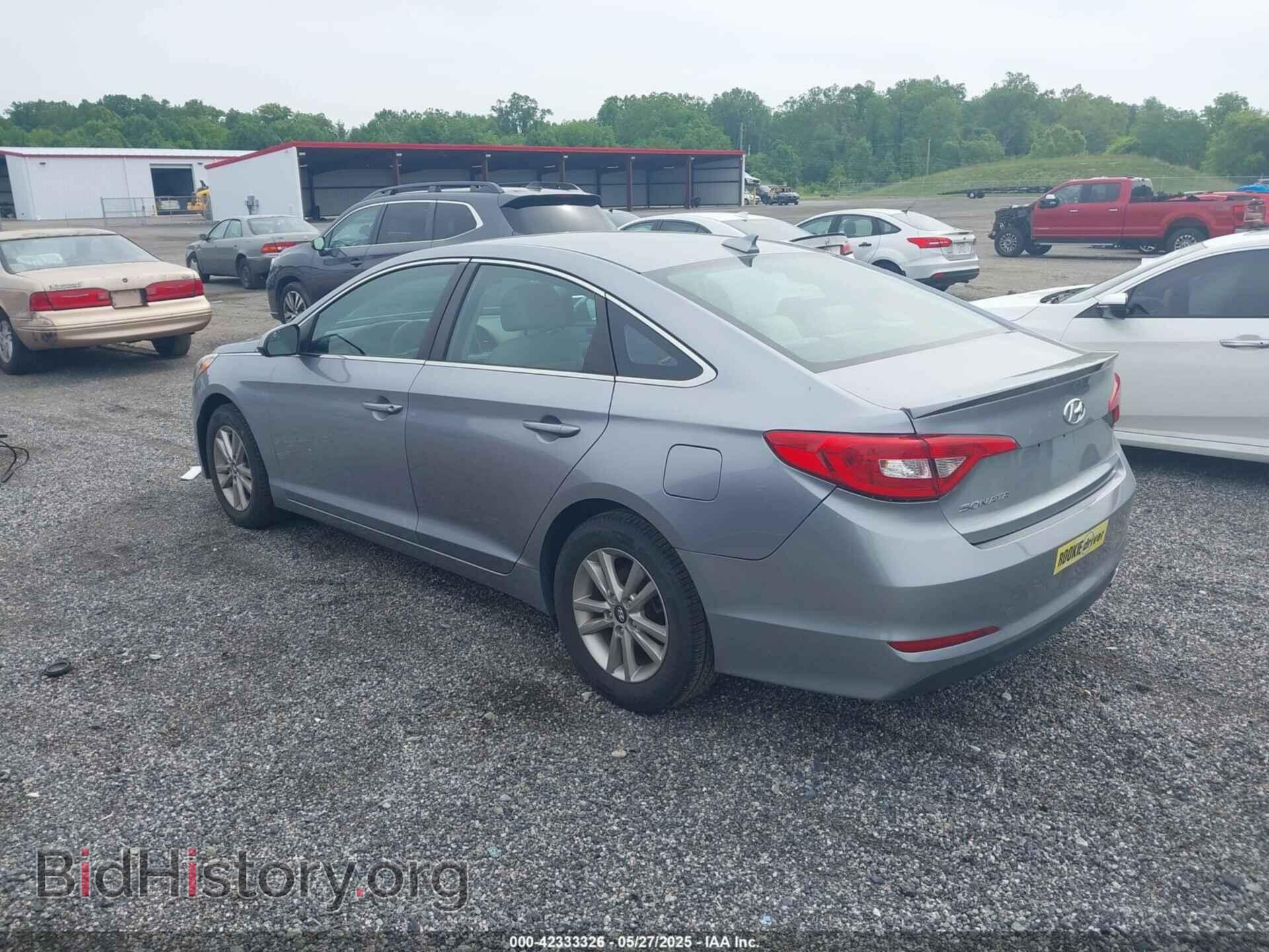 2016 HYUNDAI SONATA - VIN: 5NPE24AF8GH334395 - Фото 3