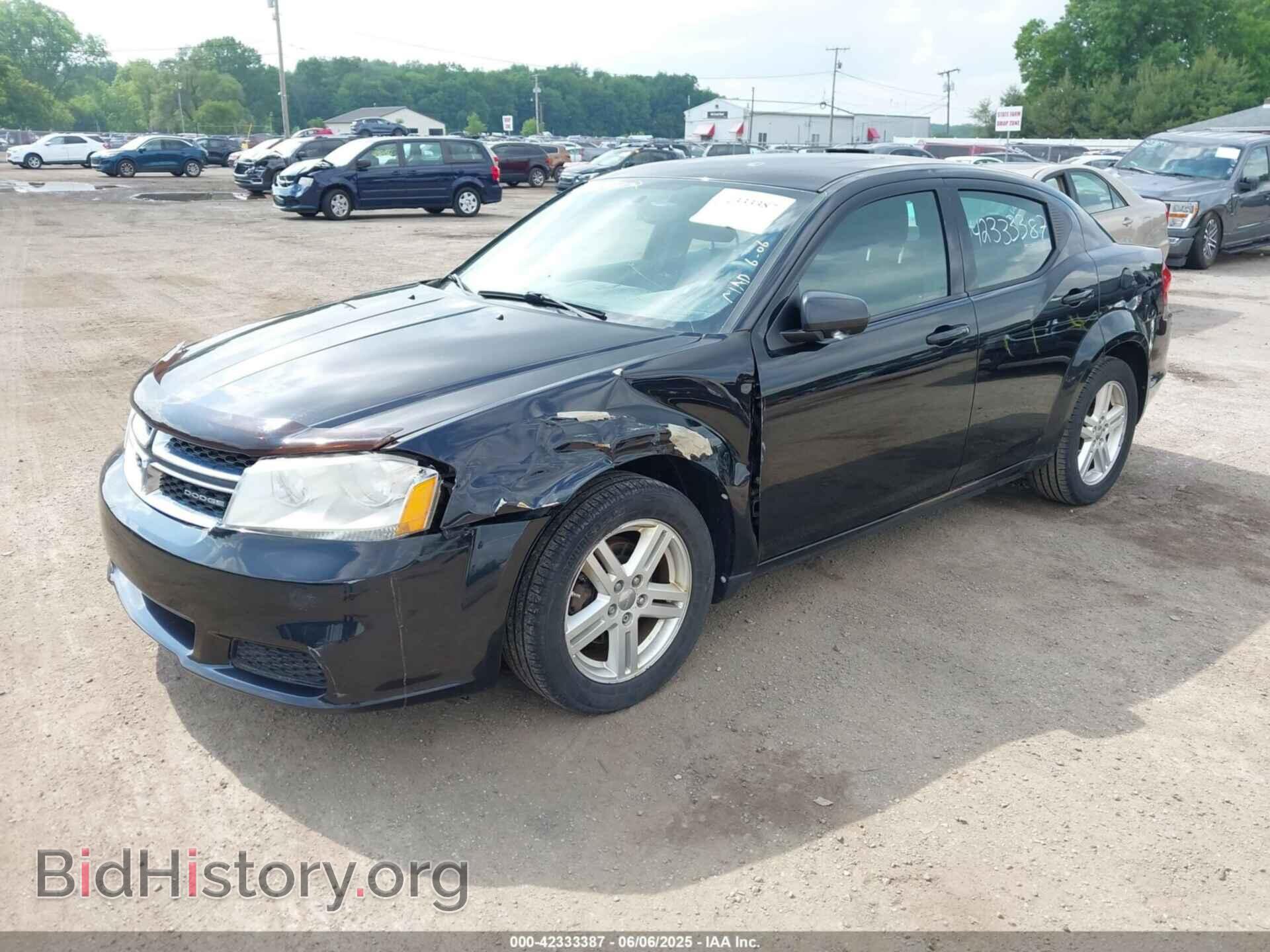 2012 DODGE AVENGER - VIN: 1C3CDZCB8CN144622 - Фото 2