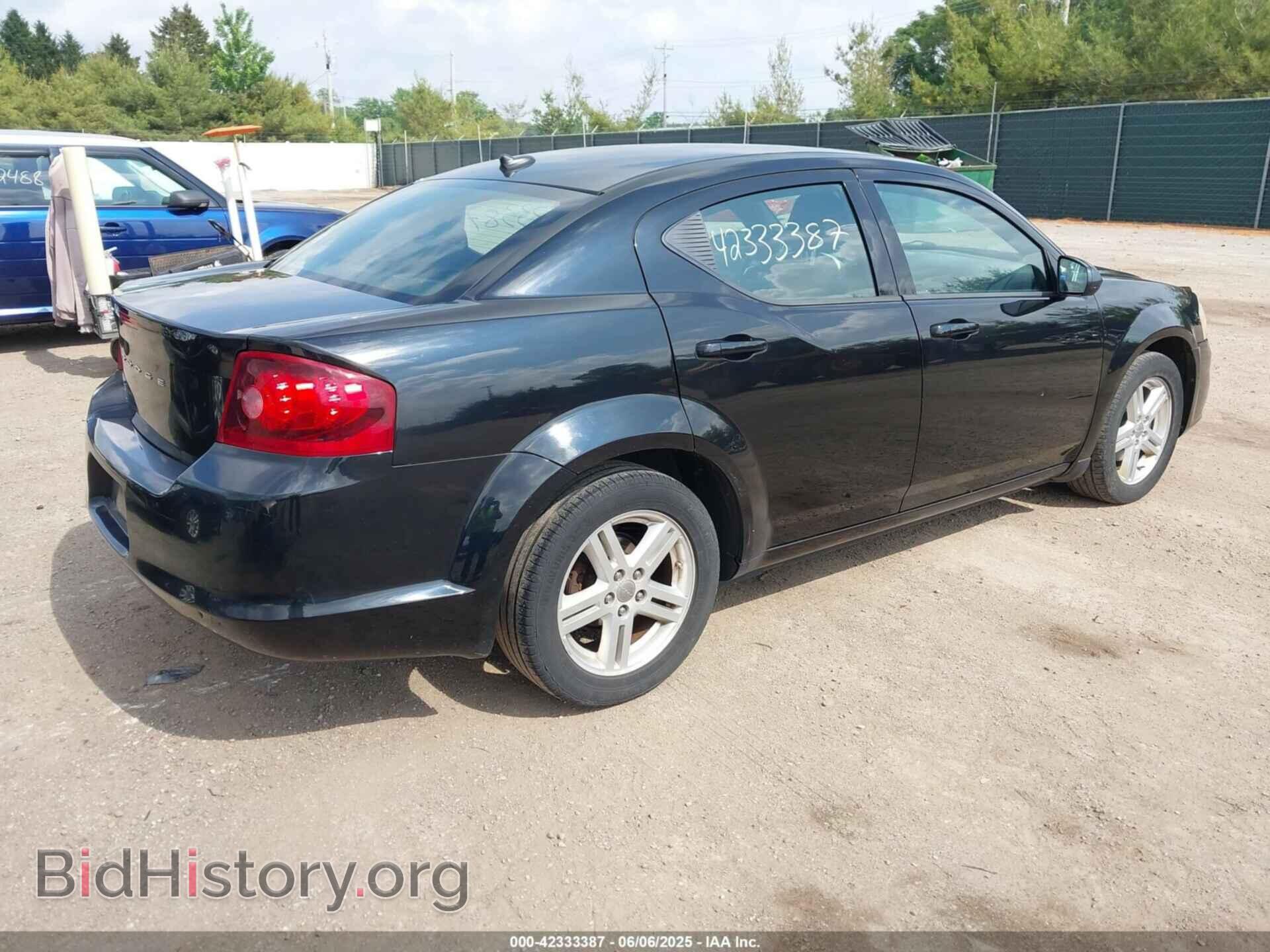 2012 DODGE AVENGER - VIN: 1C3CDZCB8CN144622 - Фото 4