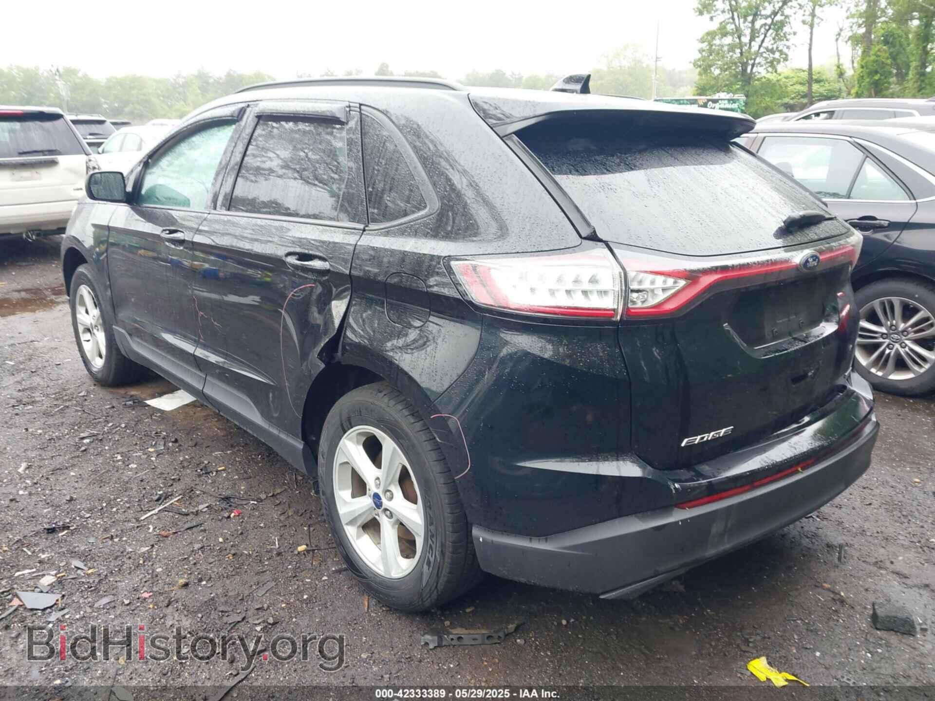 2016 FORD EDGE - VIN: 2FMPK4G97GBB30494 - Фото 3