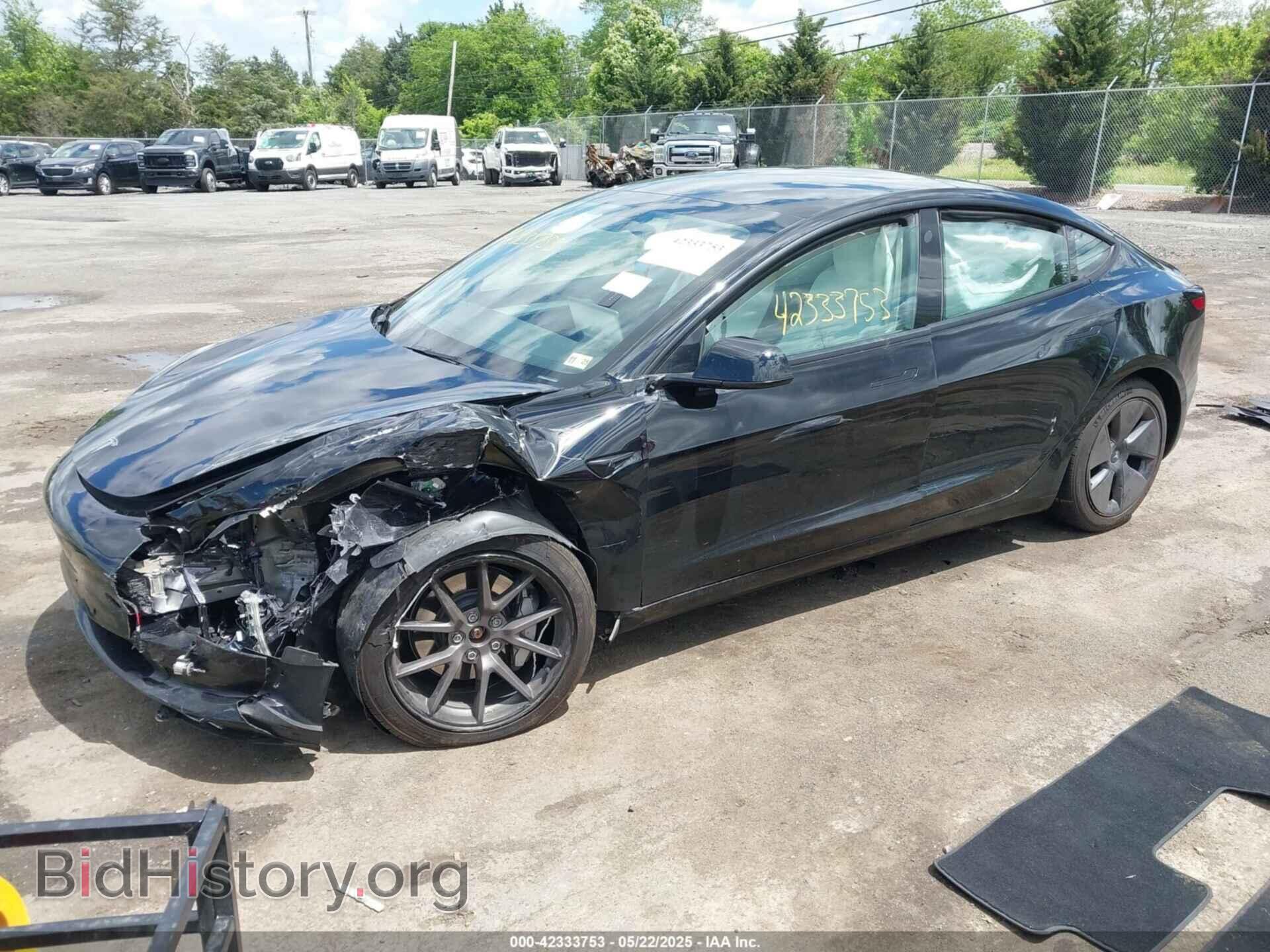 2022 TESLA MODEL 3 - VIN: 5YJ3E1EB4NF120875 - Фото 2