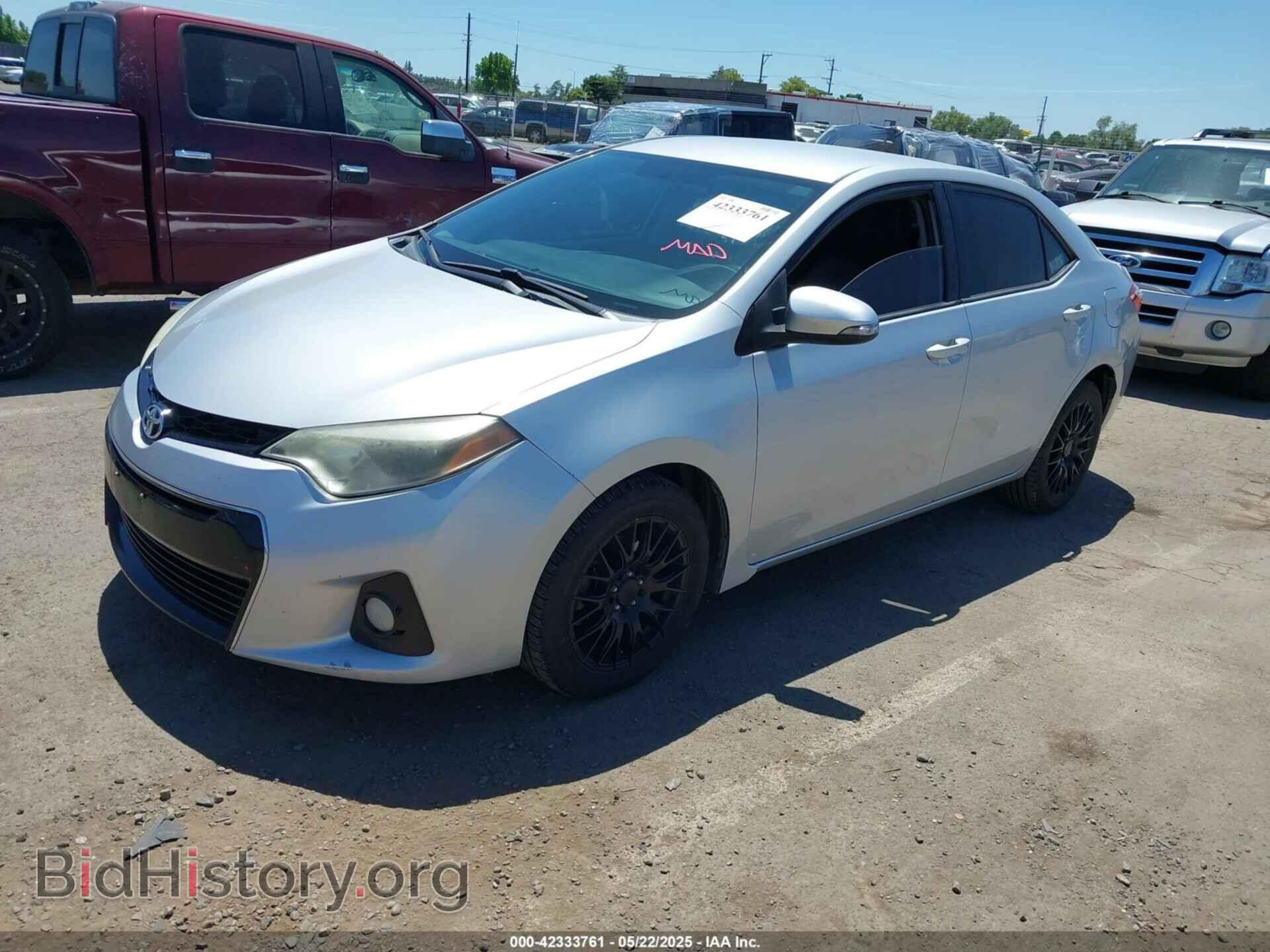 2014 TOYOTA COROLLA - VIN: 5YFBURHE4EP162471 - Фото 2