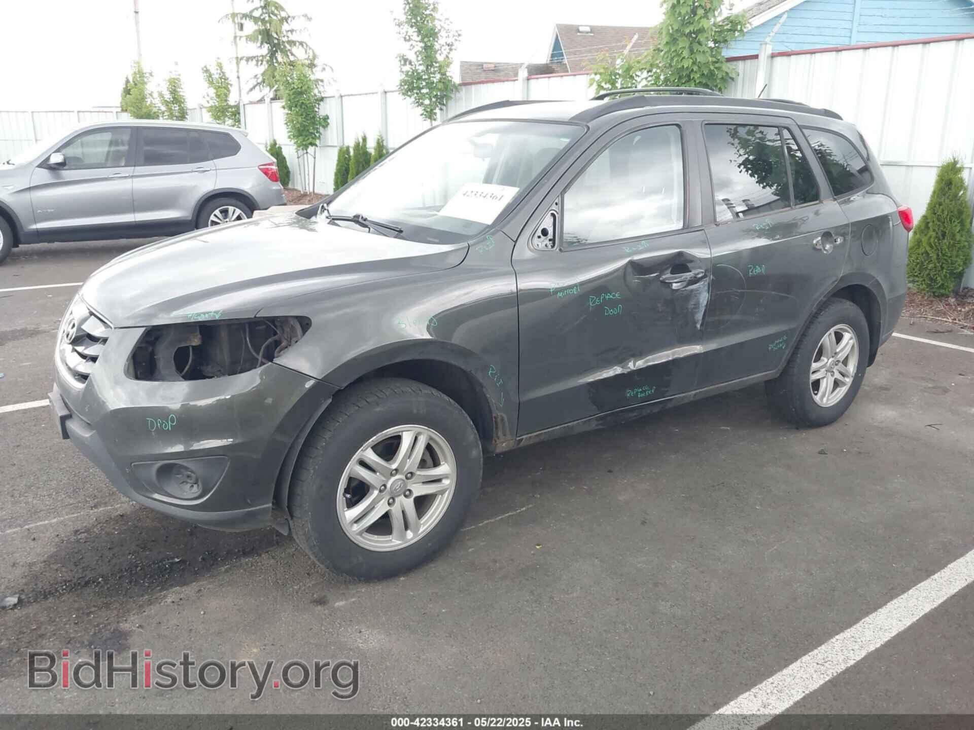 2010 HYUNDAI SANTA FE - VIN: 5NMSGDAB3AH389245 - Фото 2