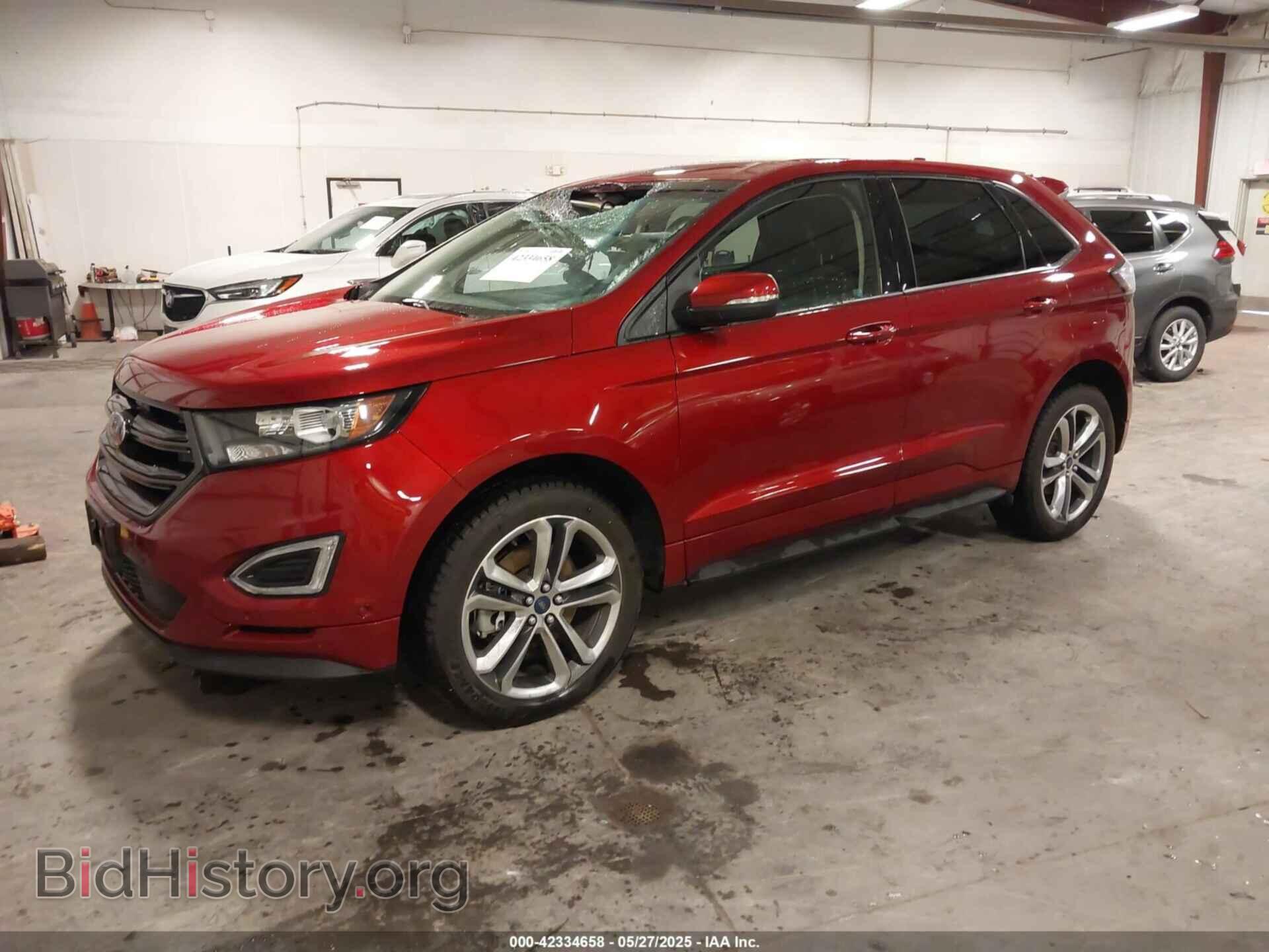 2015 FORD EDGE - VIN: 2FMTK4AP5FBB76507 - Фото 2