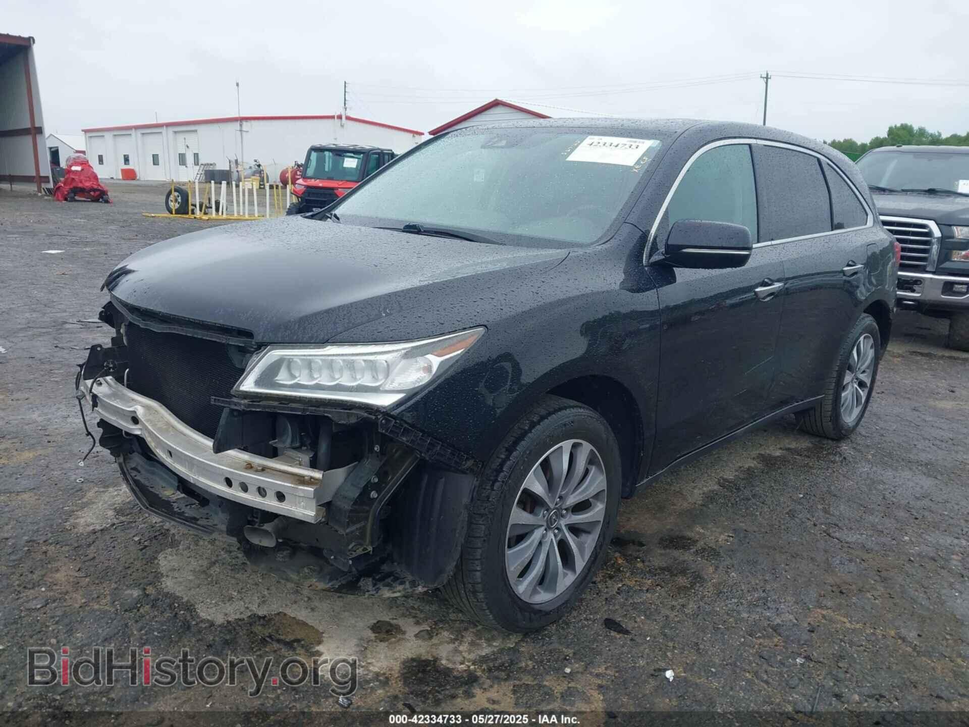 2016 ACURA MDX - VIN: 5FRYD3H45GB020710 - Фото 2