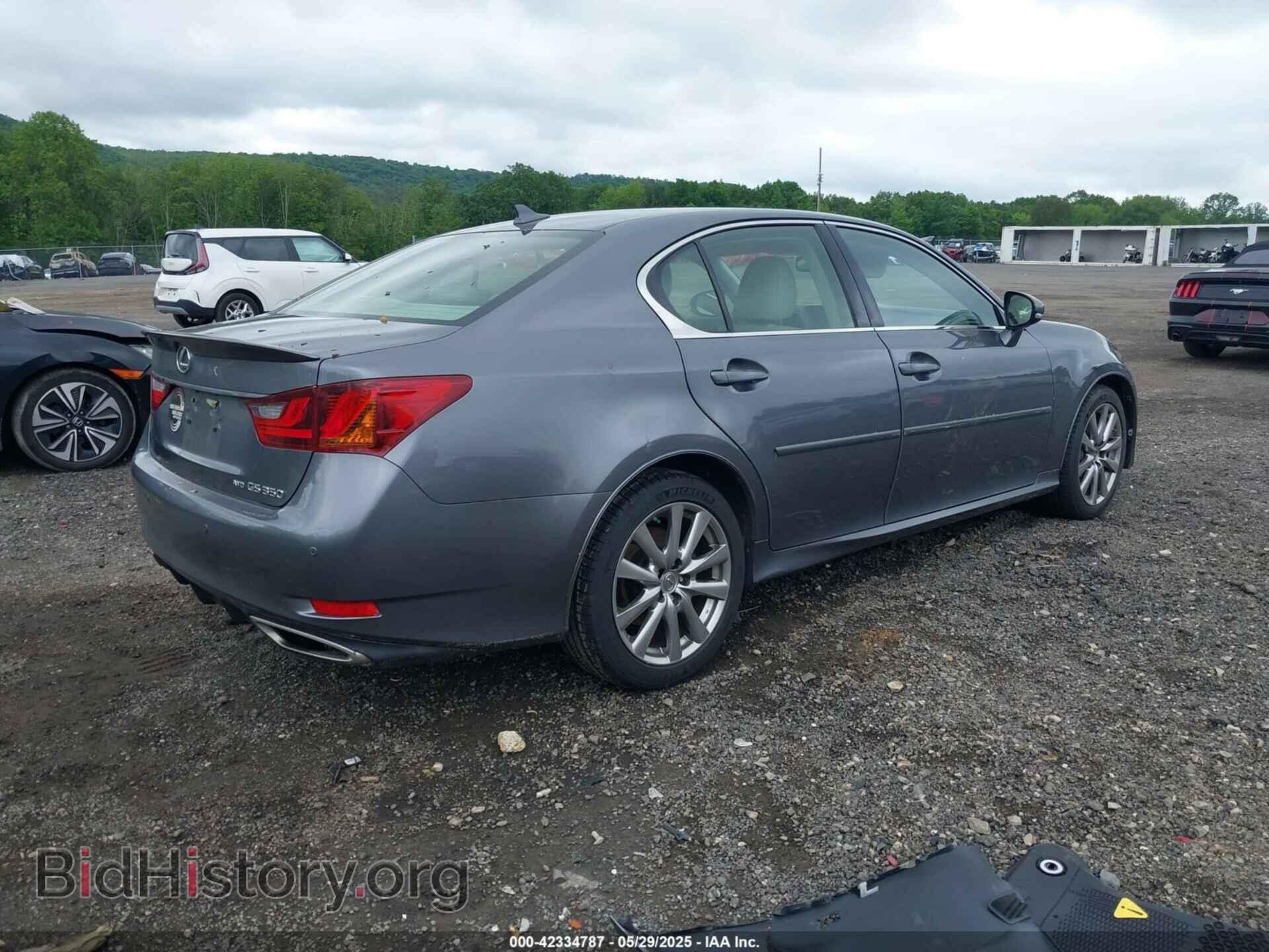 2013 LEXUS GS 350 - VIN: JTHCE1BL7D5020071 - Photo 4