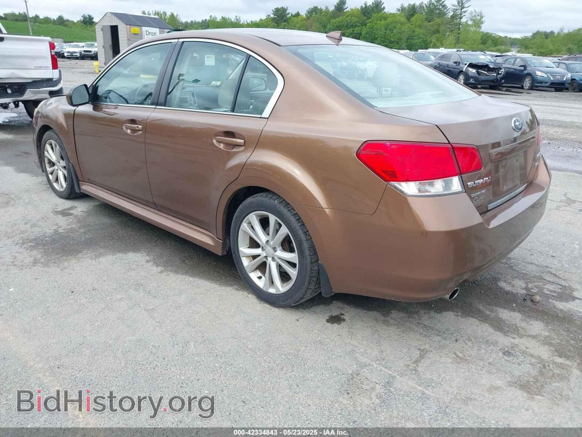 2013 SUBARU LEGACY - VIN: 4S3BMEH67D2032571 - Фото 3