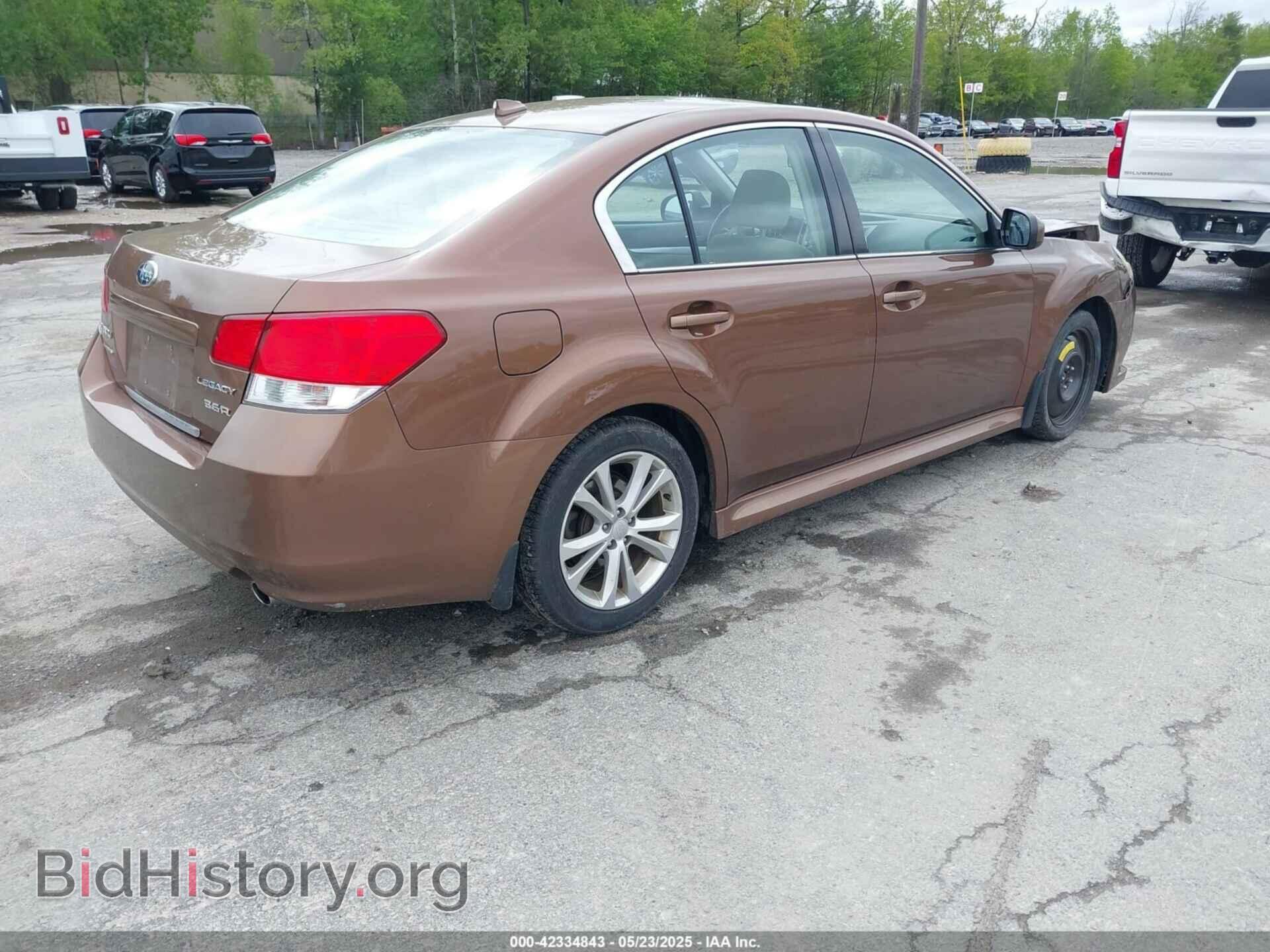 2013 SUBARU LEGACY - VIN: 4S3BMEH67D2032571 - Фото 4