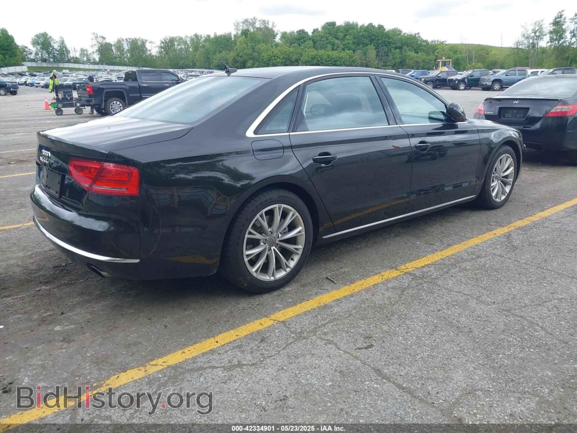2013 AUDI A8 L - VIN: WAURGAFD8DN012938 - Фото 4