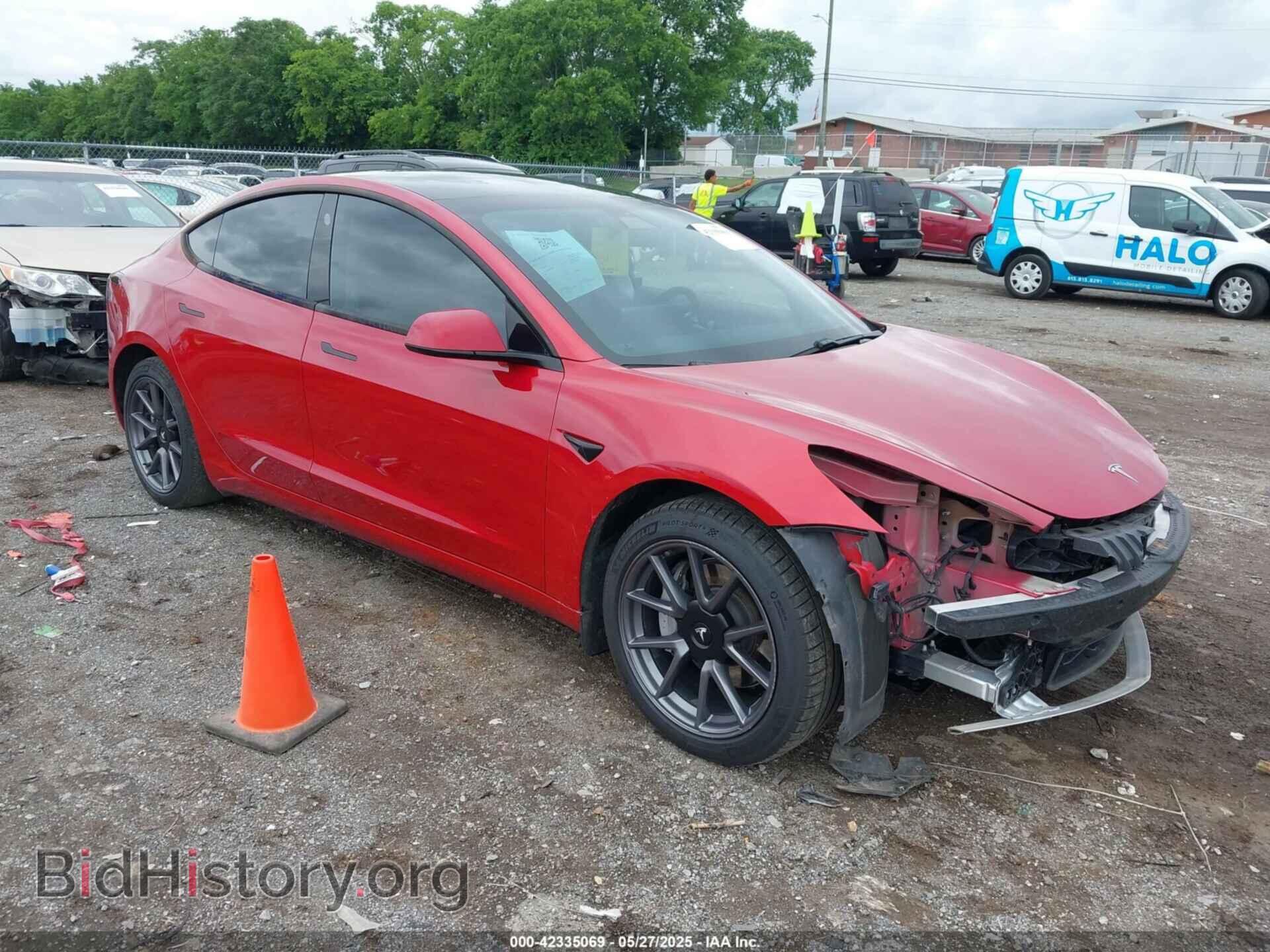 Фотография 5YJ3E1EB2MF061663 - TESLA MODEL 3 2021