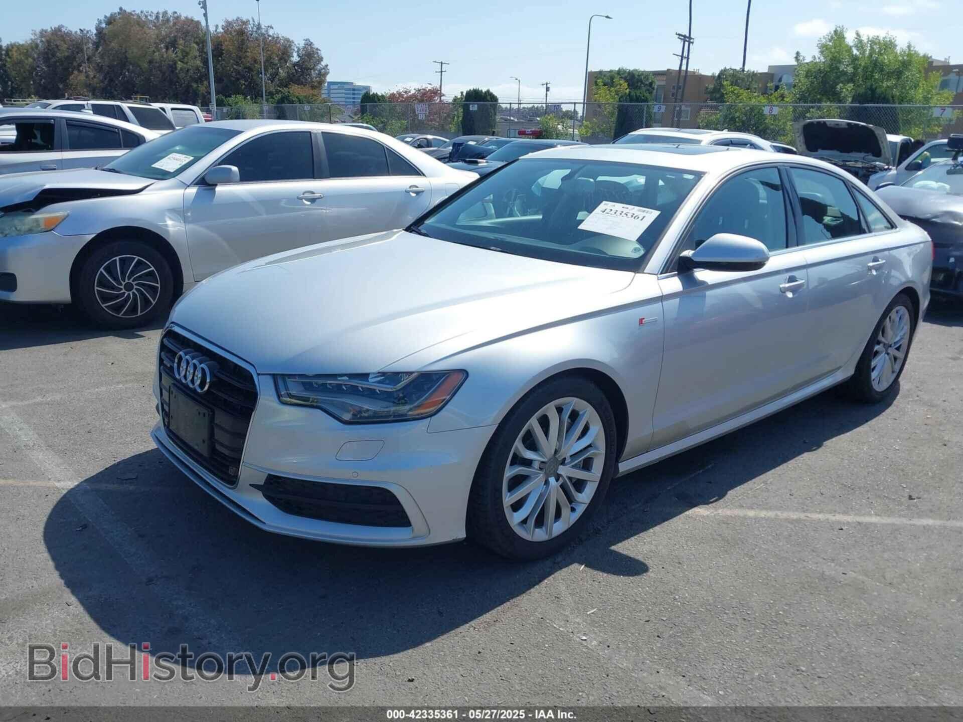 2012 AUDI A6 - VIN: WAUBGAFC1CN004574 - Photo 2