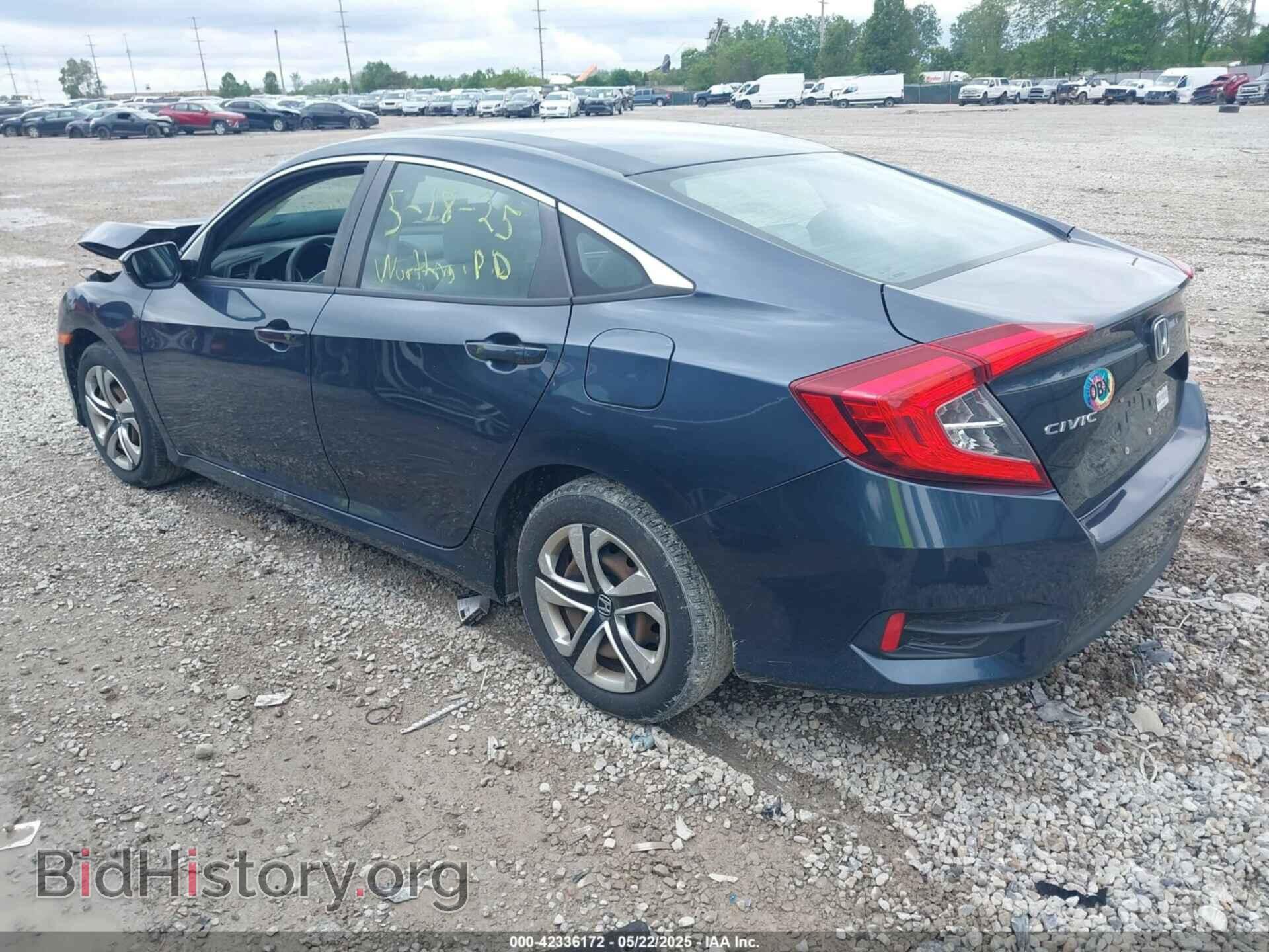 2016 HONDA CIVIC - VIN: 19XFC2F51GE015334 - Фото 3