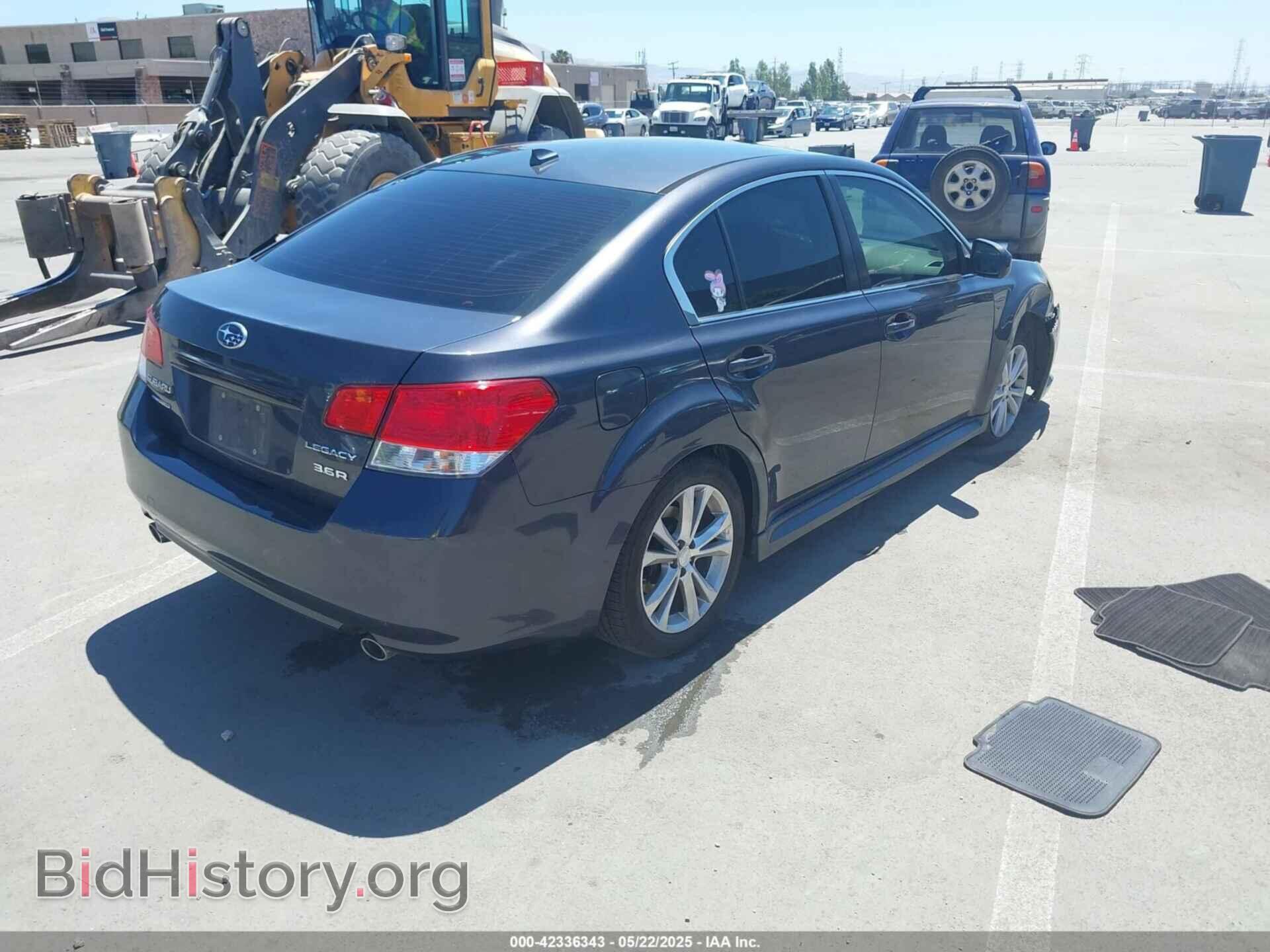 2013 SUBARU LEGACY - VIN: 4S3BMDK67D2014896 - Фото 4