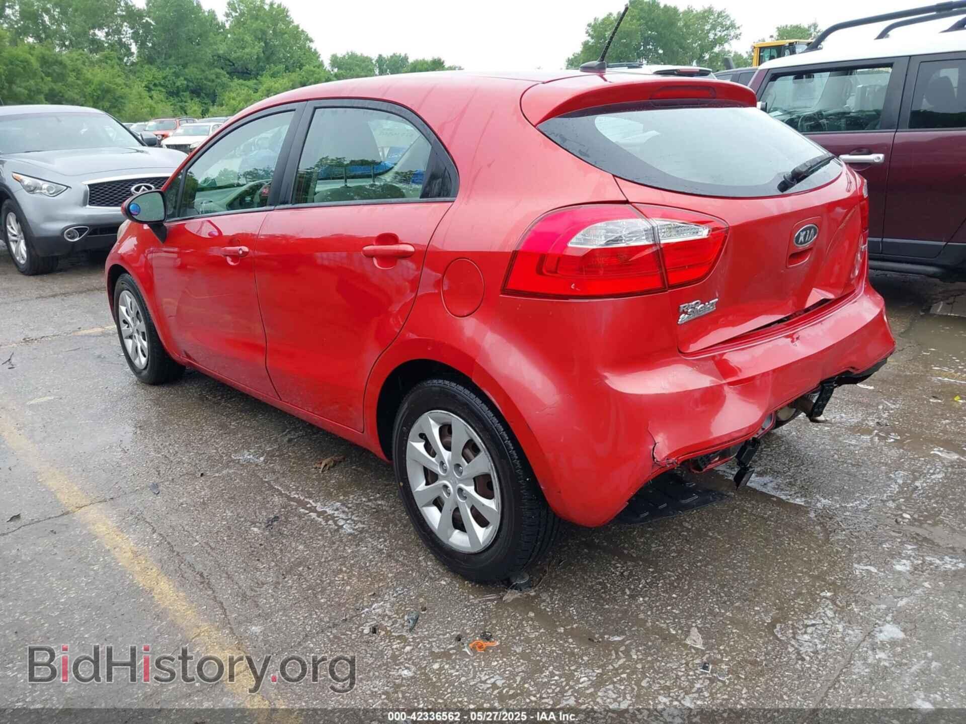 2012 KIA RIO5 - VIN: KNADM5A36C6088711 - Фото 3