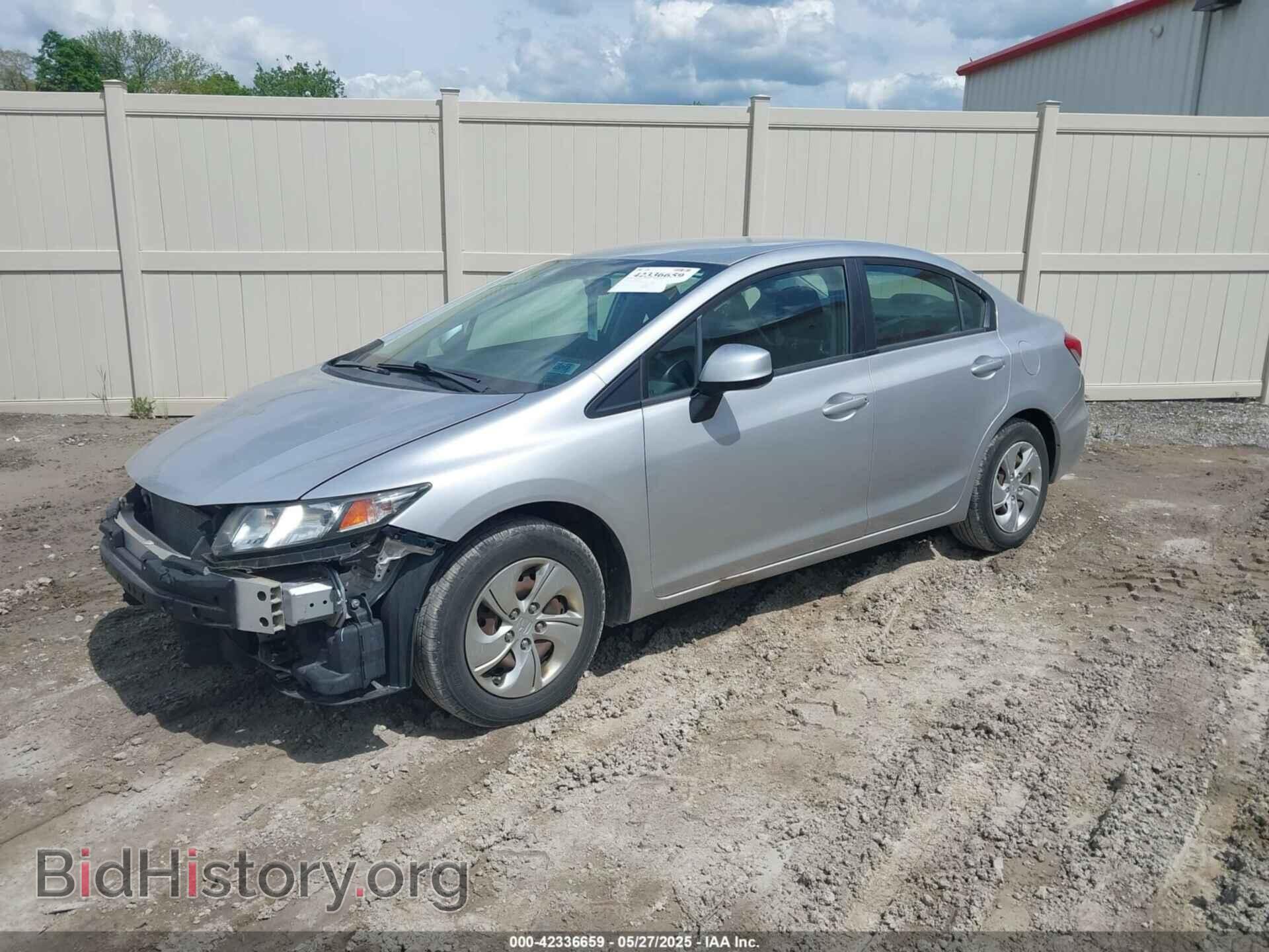 2013 HONDA CIVIC - VIN: 19XFB2F55DE049601 - Фото 2