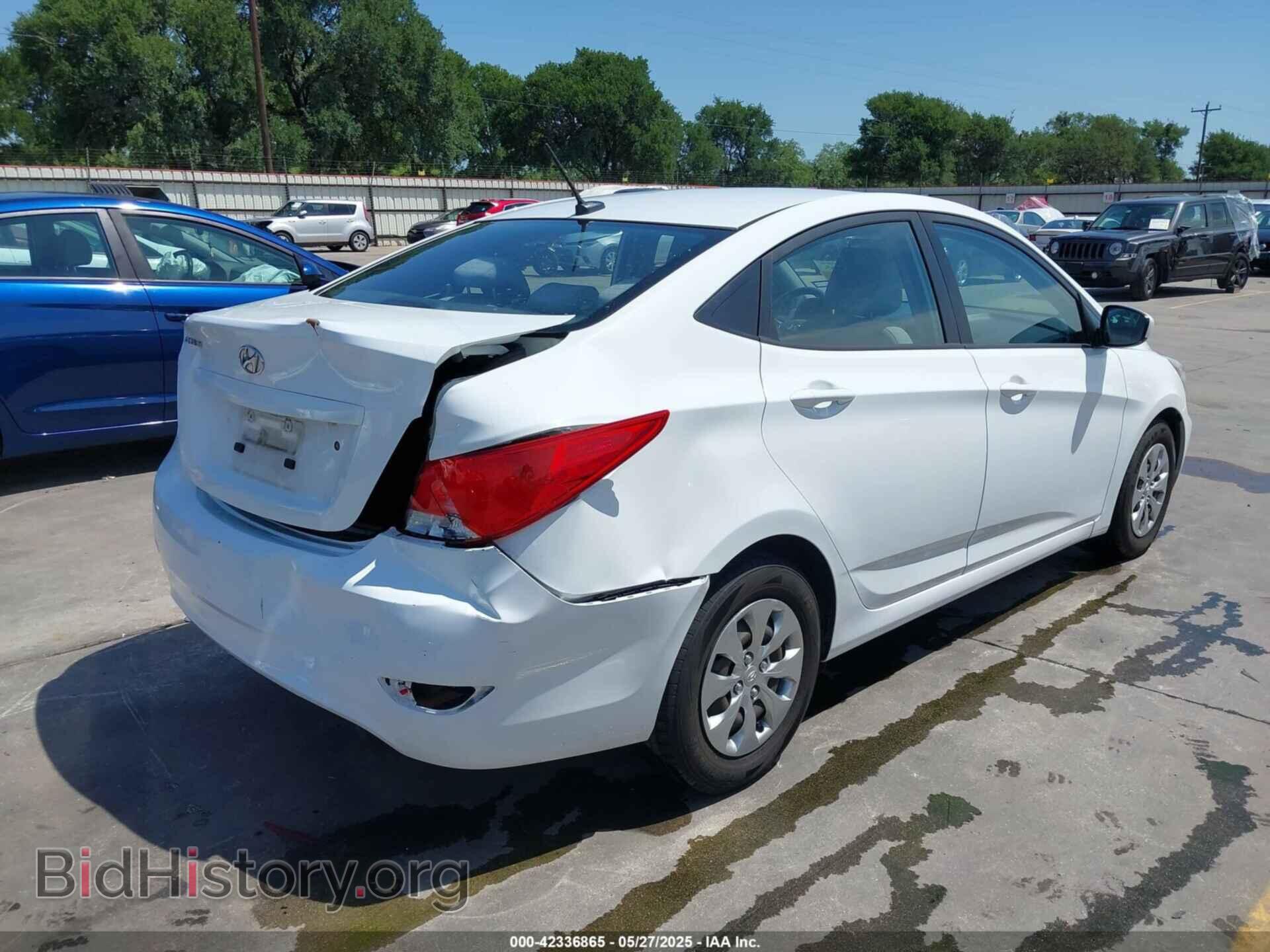2017 HYUNDAI ACCENT - VIN: KMHCT4AE7HU314606 - Фото 4