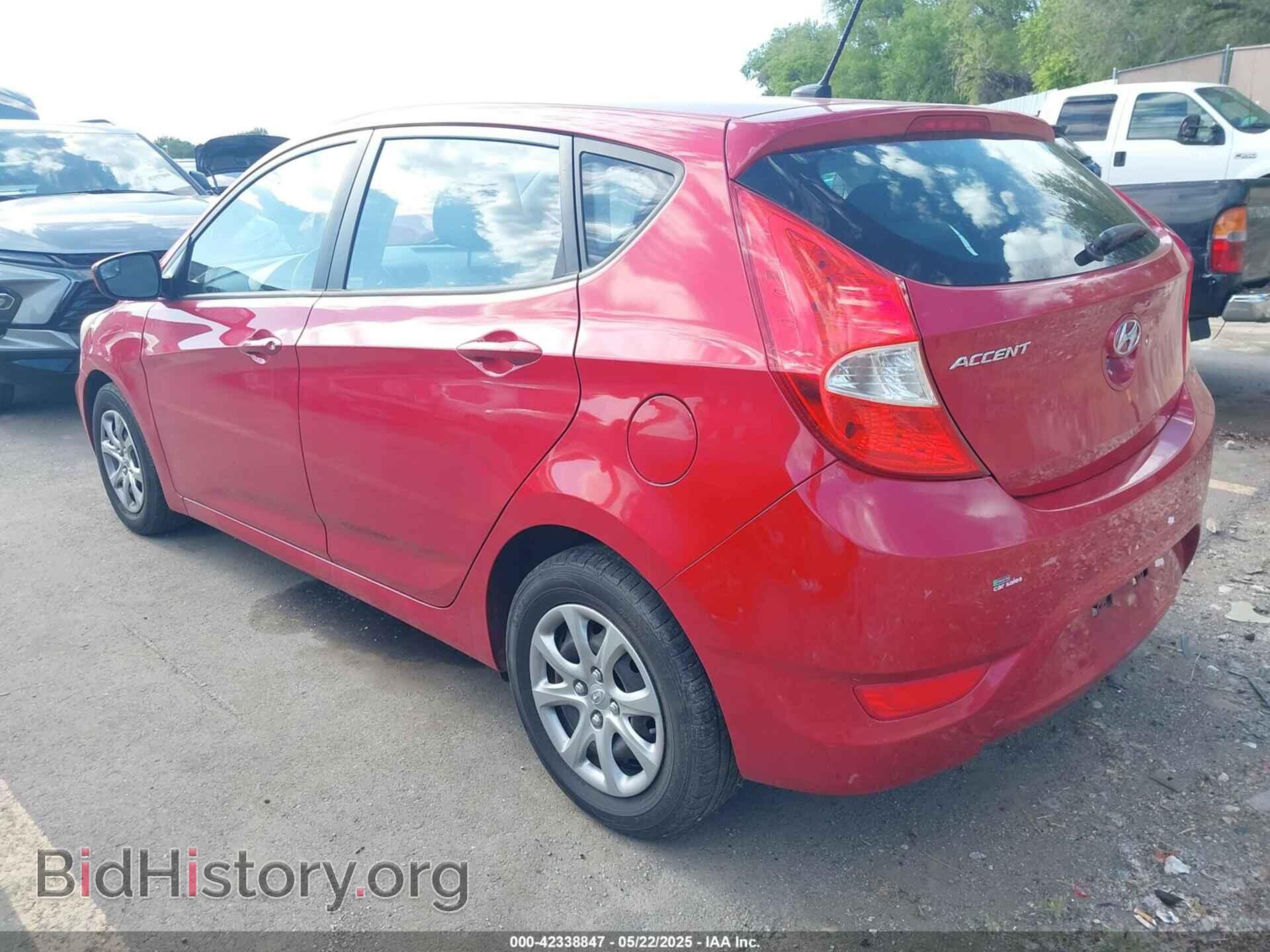2014 HYUNDAI ACCENT - VIN: KMHCT5AE0EU158247 - Фото 3