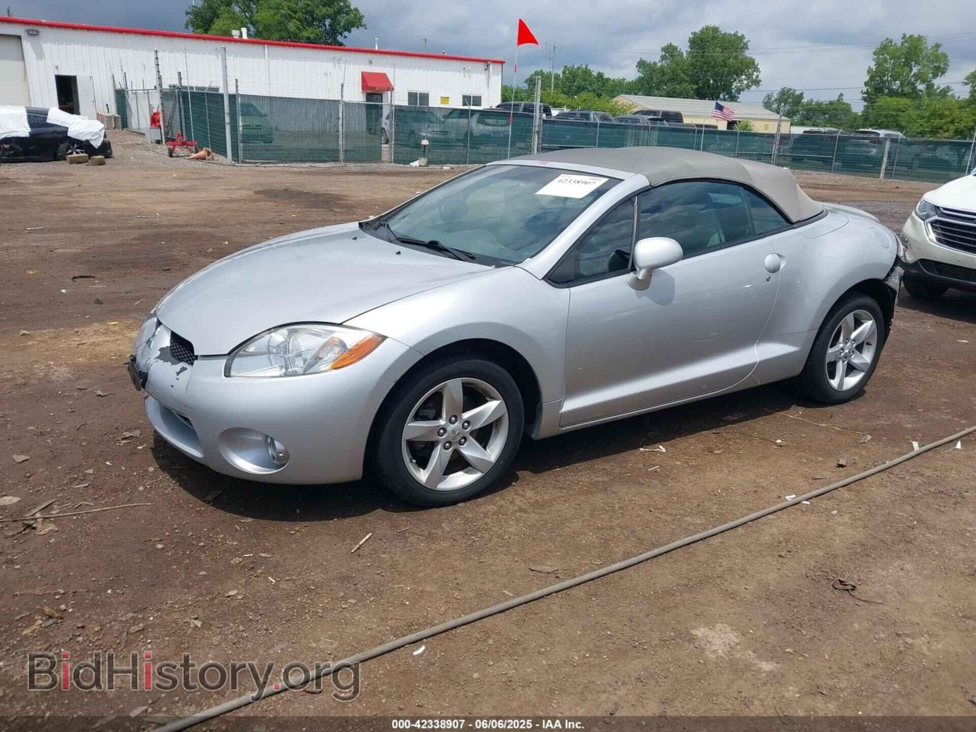 2007 MITSUBISHI ECLIPSE SPYDER - VIN: 4A3AL35T97E015977 - Фото 2
