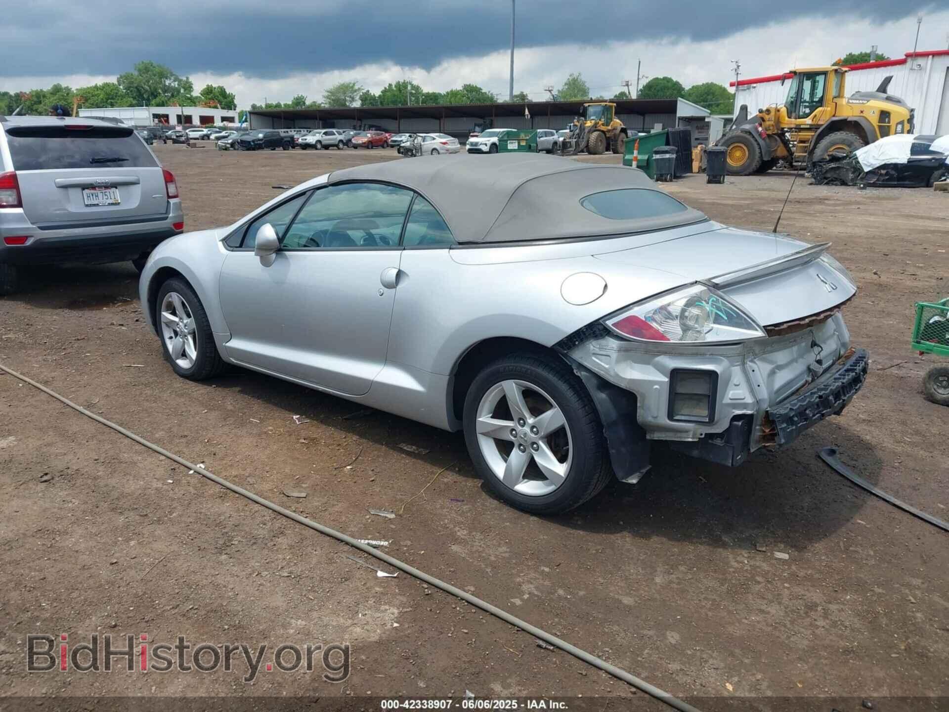 2007 MITSUBISHI ECLIPSE SPYDER - VIN: 4A3AL35T97E015977 - Фото 3