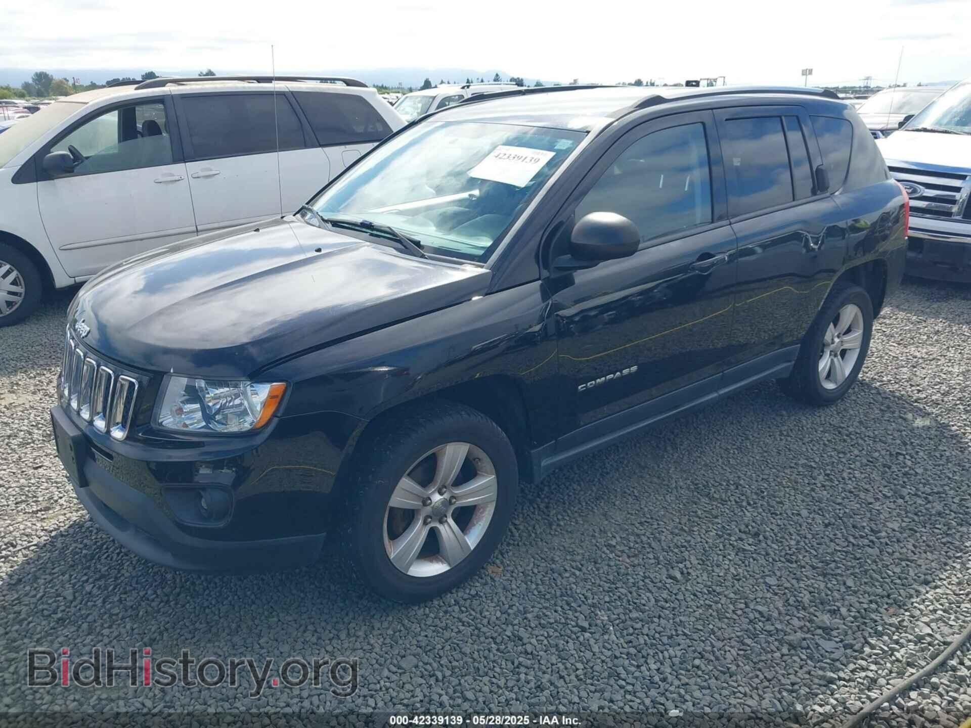 2012 JEEP COMPASS - VIN: 1C4NJDBB3CD591382 - Фото 2