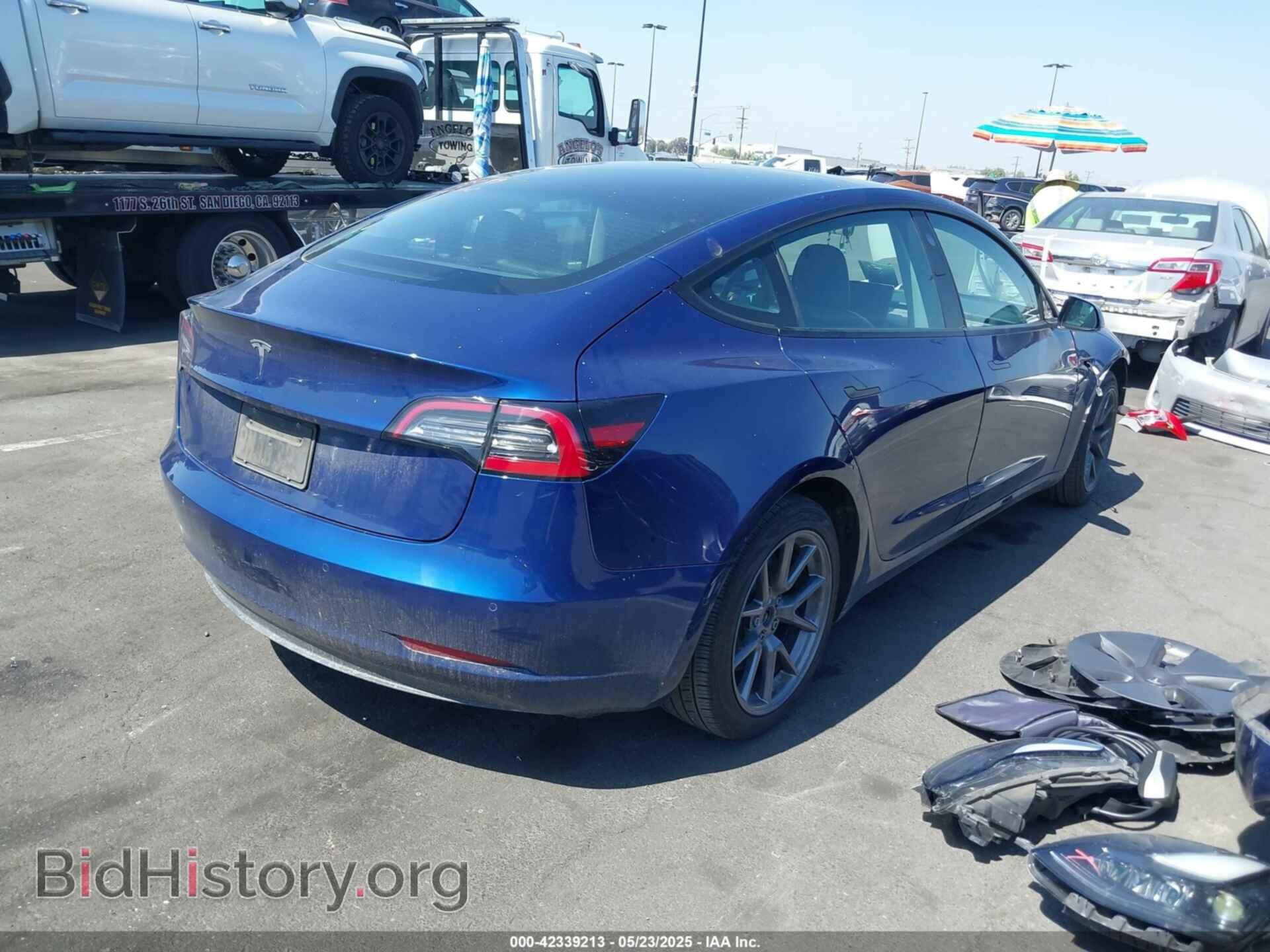2022 TESLA MODEL 3 - VIN: 5YJ3E1EA1NF291266 - Фото 4