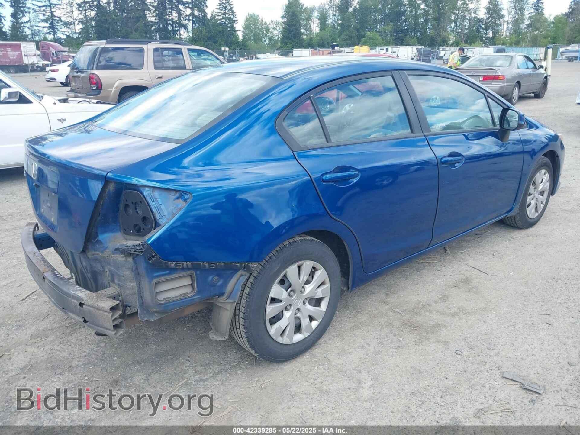 2012 HONDA CIVIC - VIN: 19XFB2F50CE076865 - Фото 4