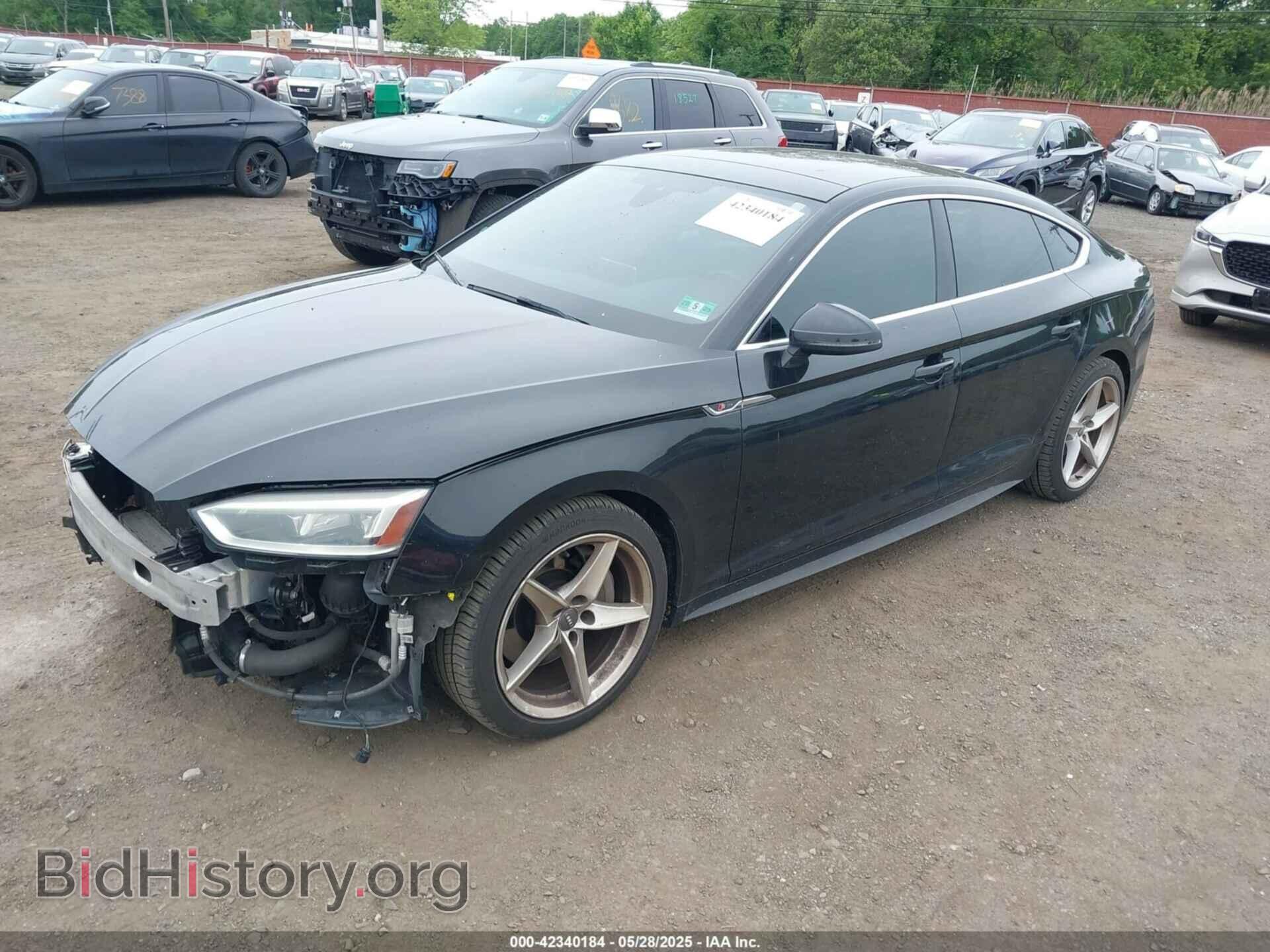 2018 AUDI A5 - VIN: WAUENCF52JA097447 - Фото 2