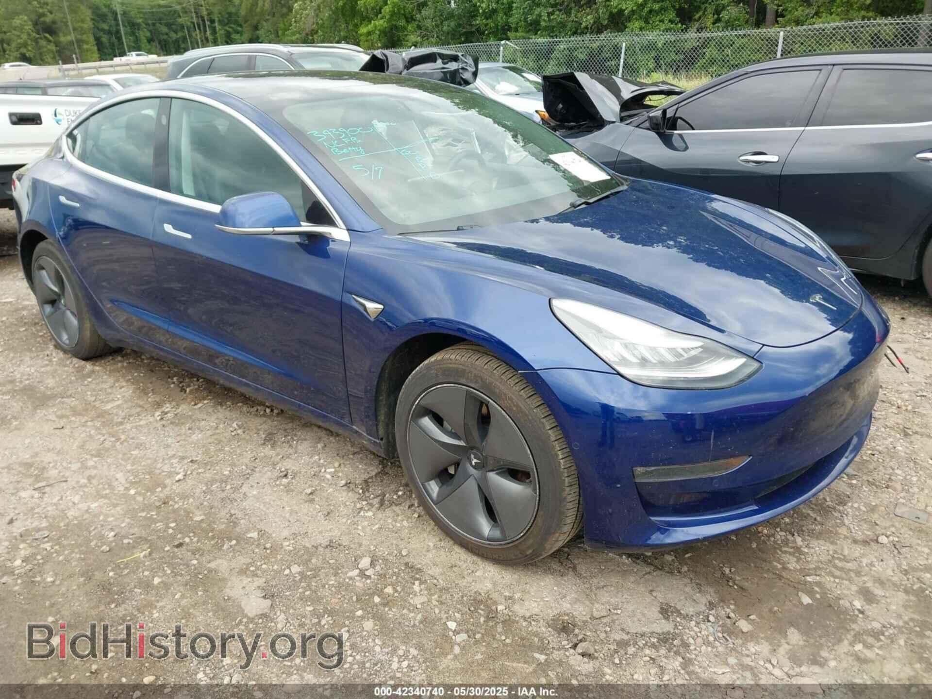Photo 5YJ3E1EBXKF393900 - TESLA MODEL 3 2019