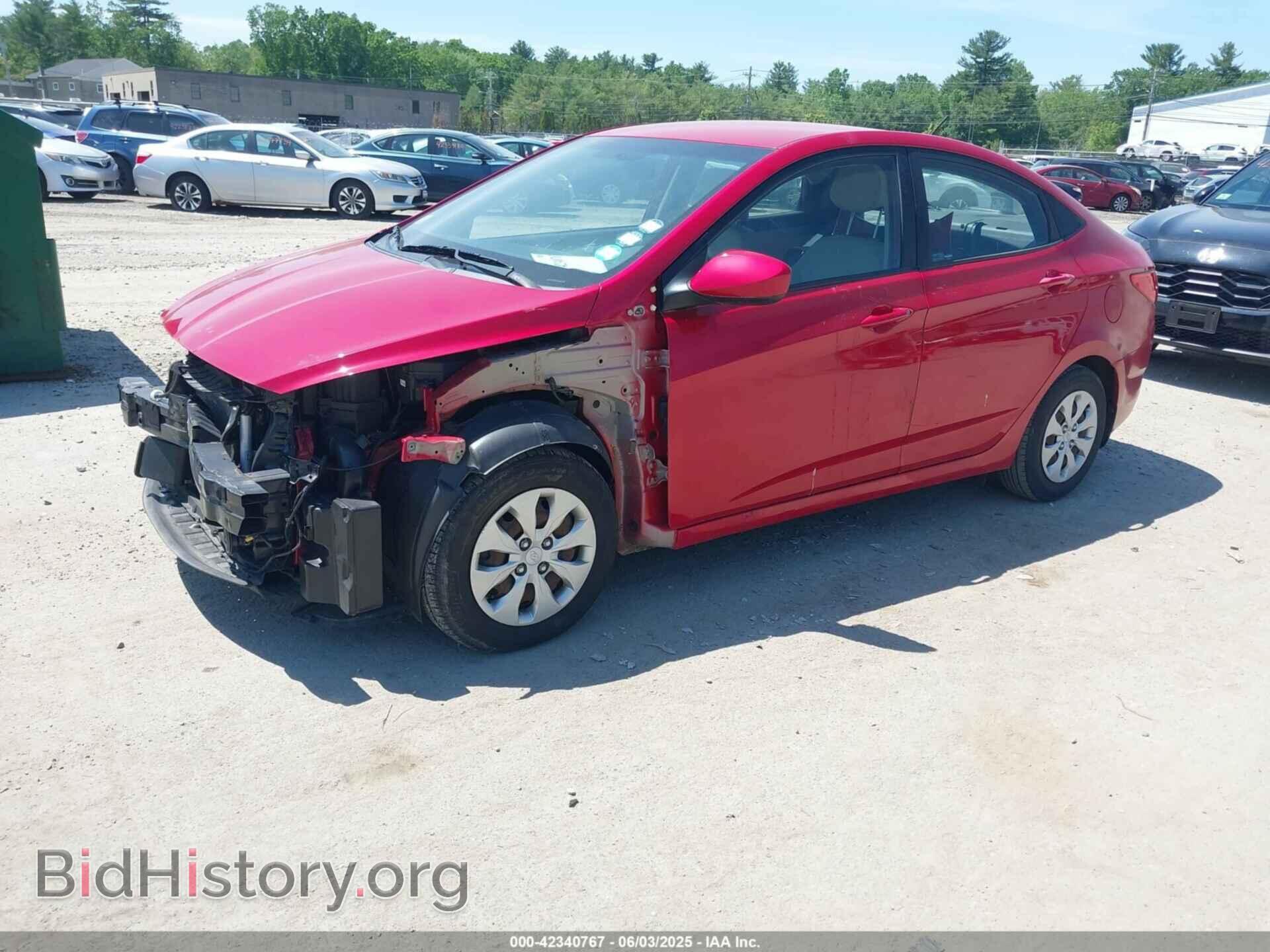 2016 HYUNDAI ACCENT - VIN: KMHCT4AE3GU158594 - Фото 2