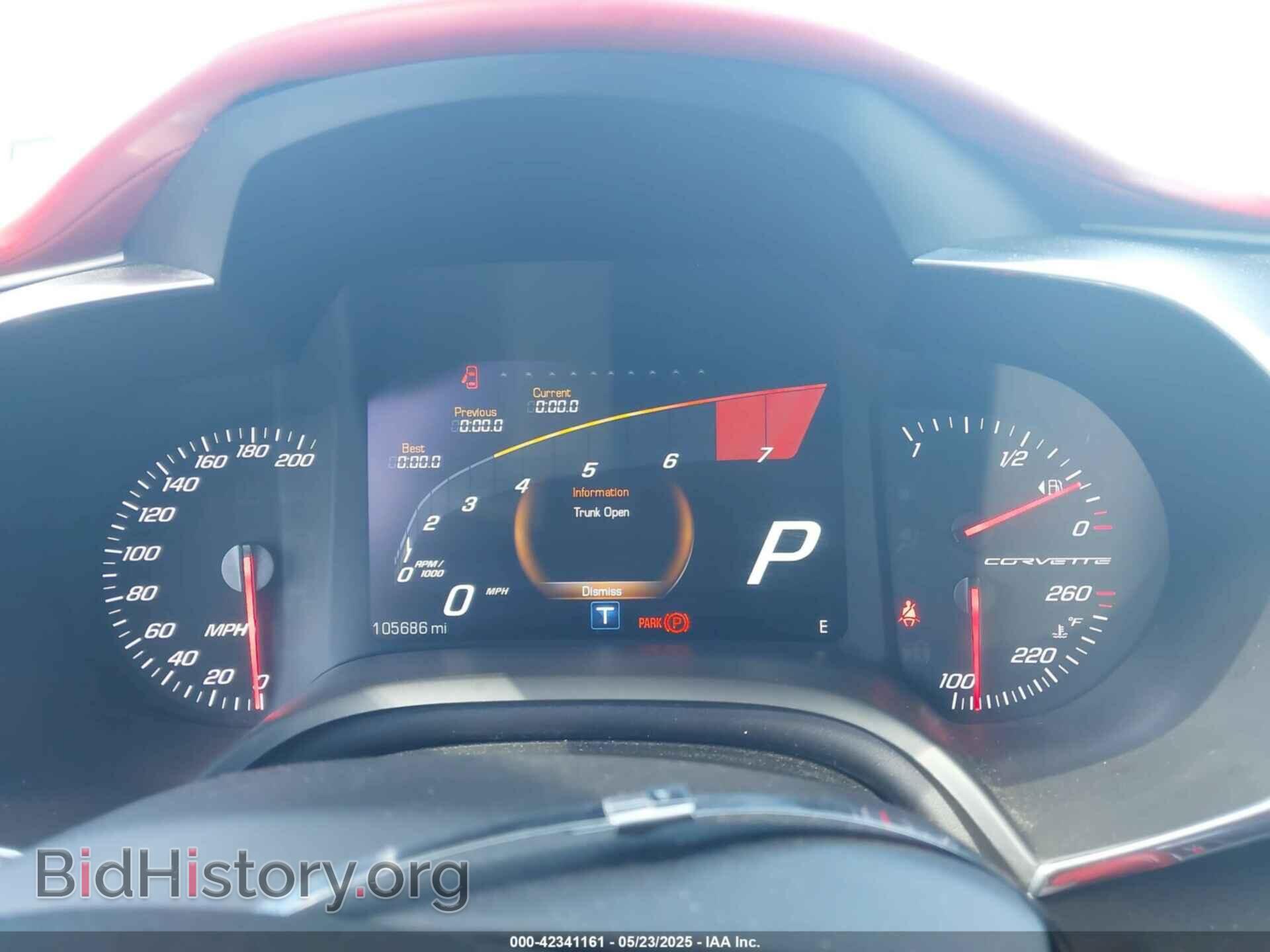 2014 CHEVROLET CORVETTE STINGRAY - VIN: 1G1YM2D71E5116935 - Фото 7