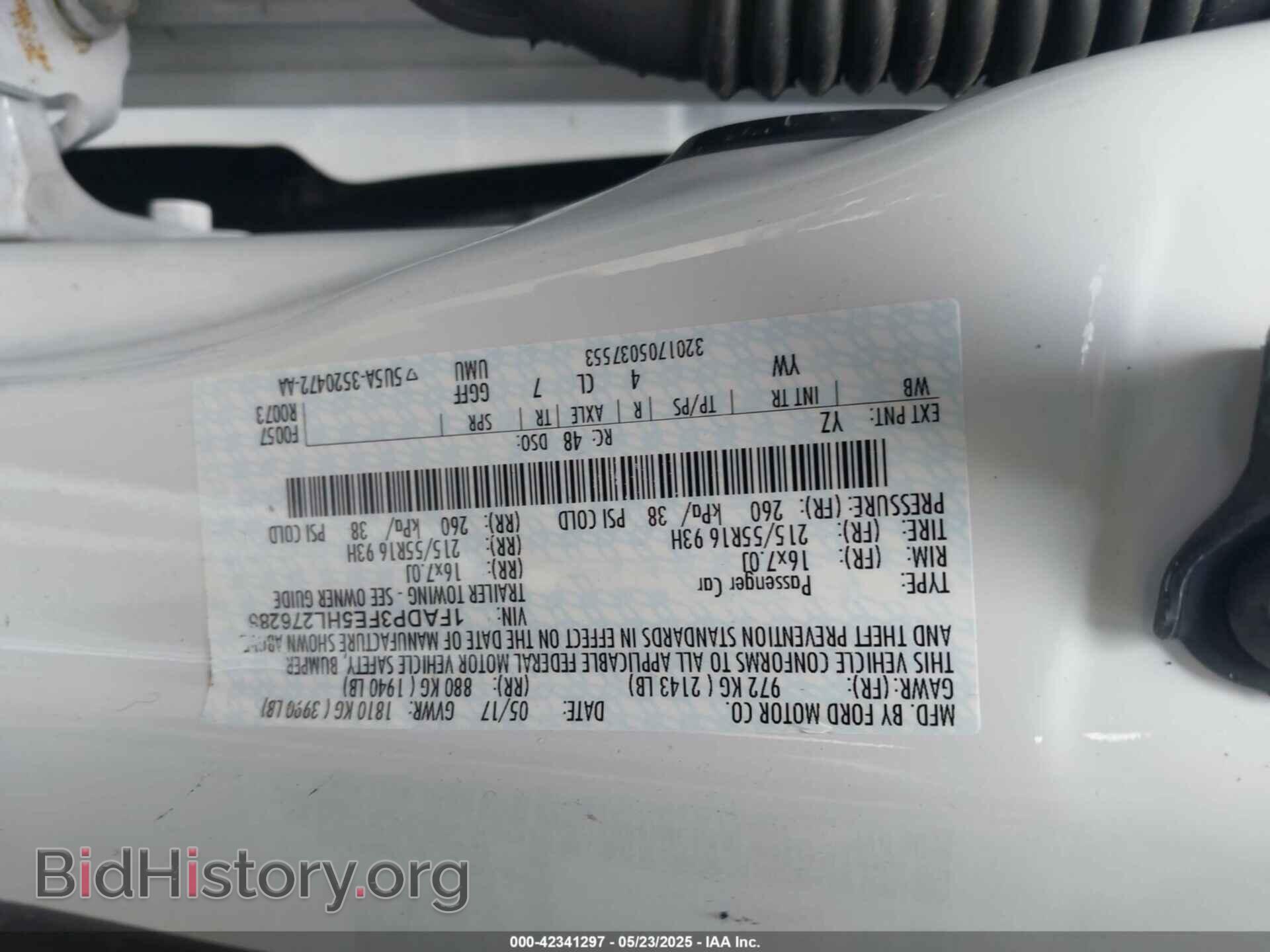 2017 FORD FOCUS - VIN: 1FADP3FE5HL276286 - Photo 9