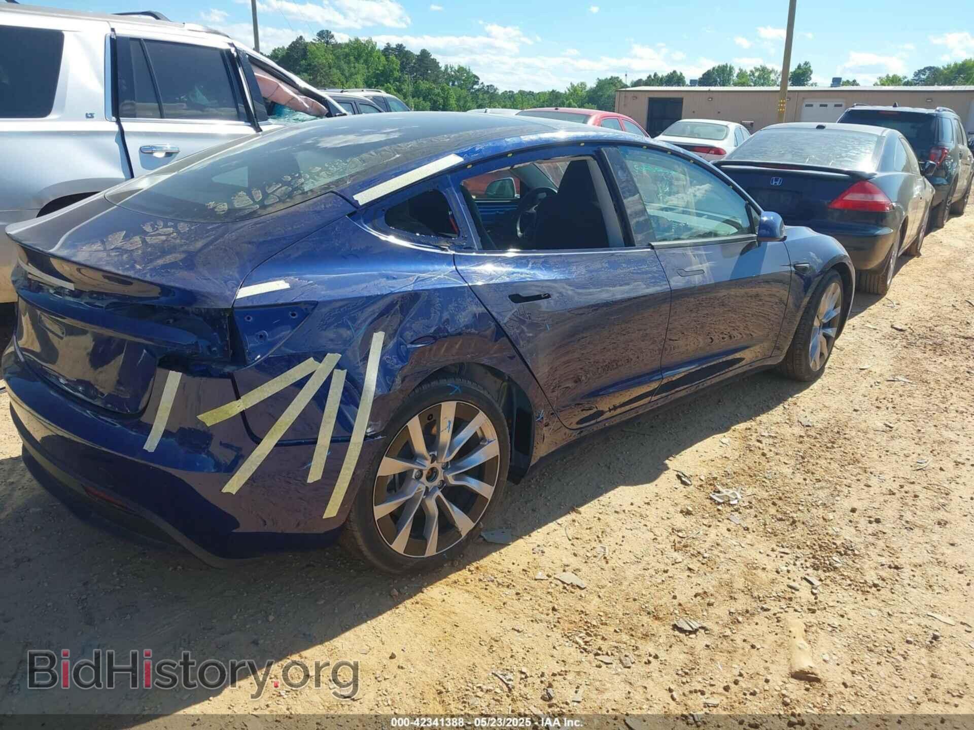 2024 TESLA MODEL 3 - VIN: 5YJ3E1EB3RF768097 - Фото 4
