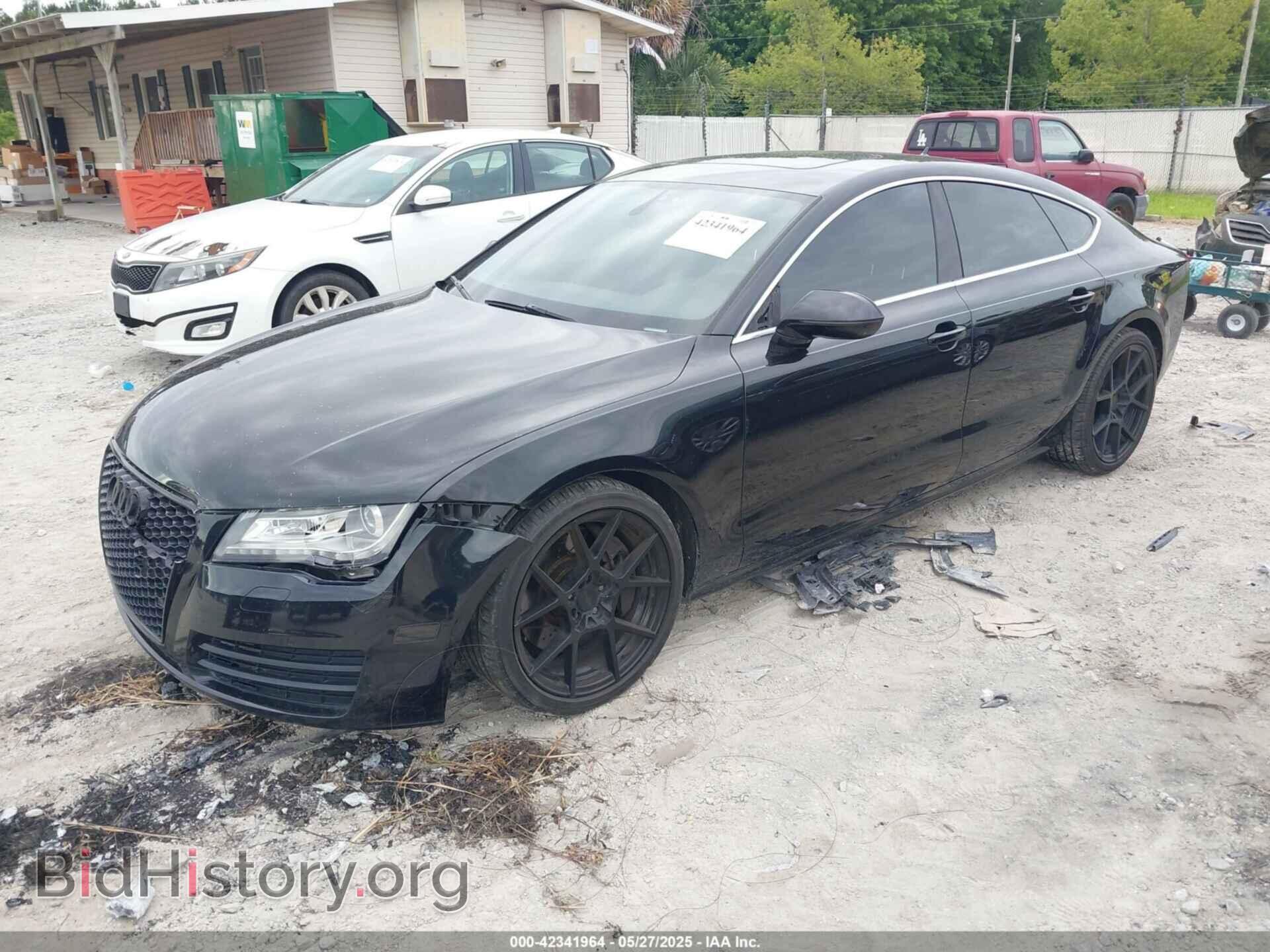 2014 AUDI A7 - VIN: WAUWGAFC9EN072724 - Фото 2