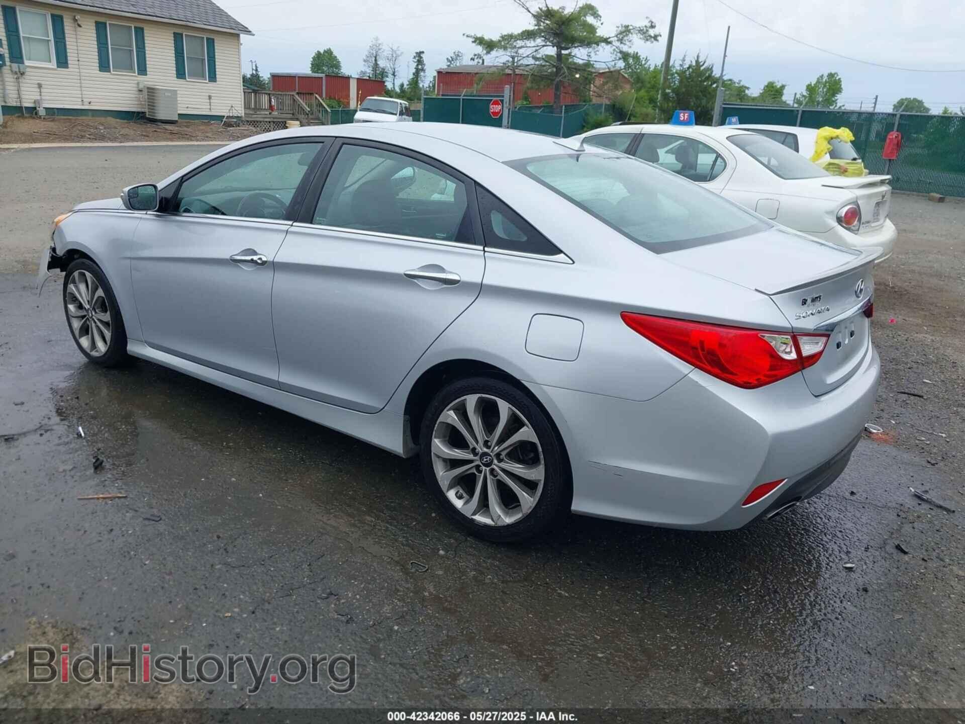 2014 HYUNDAI SONATA - VIN: 5NPEC4ACXEH902842 - Фото 3