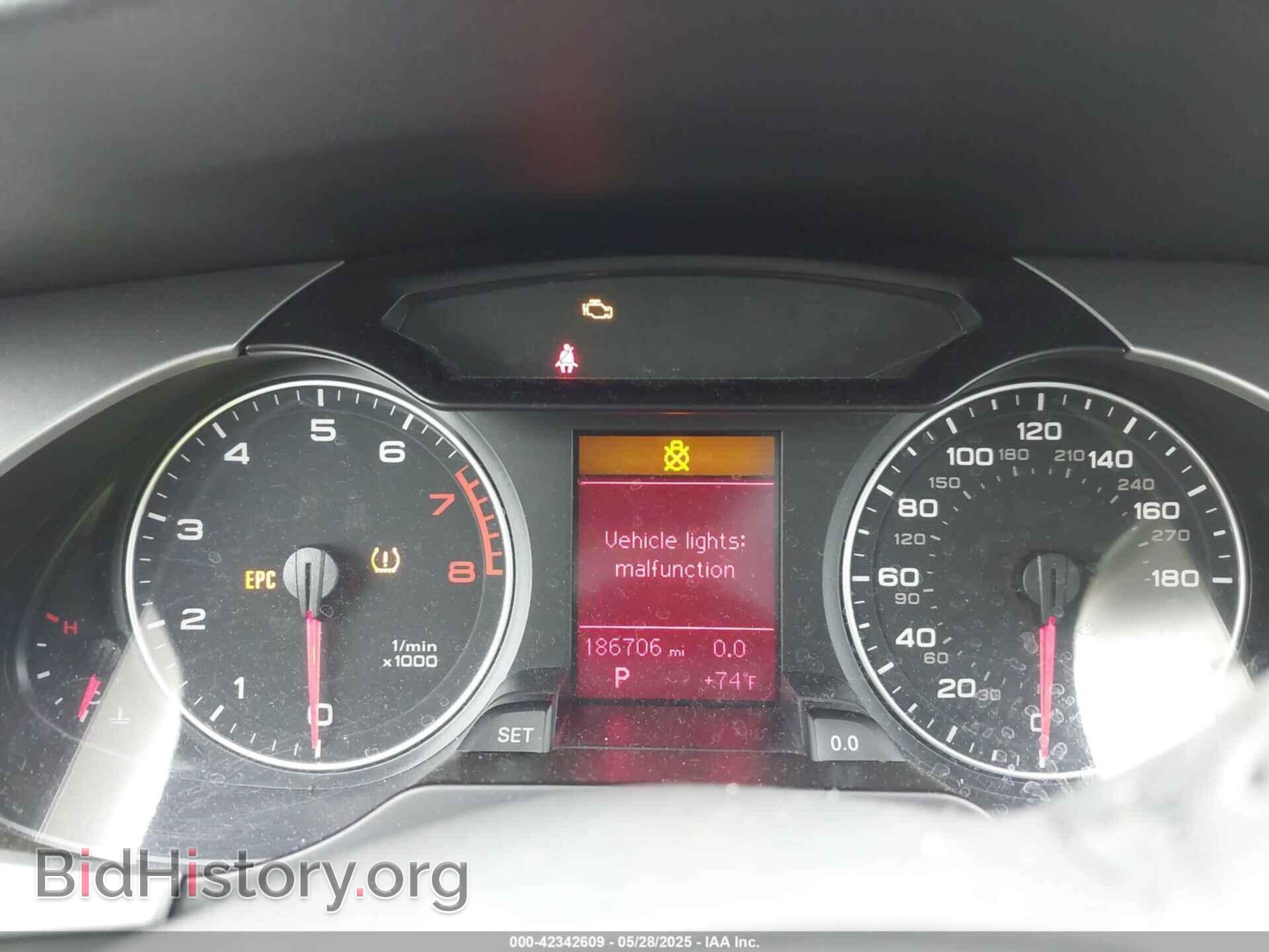 2012 AUDI A4 - VIN: WAUBFAFL3CA024304 - Фото 7
