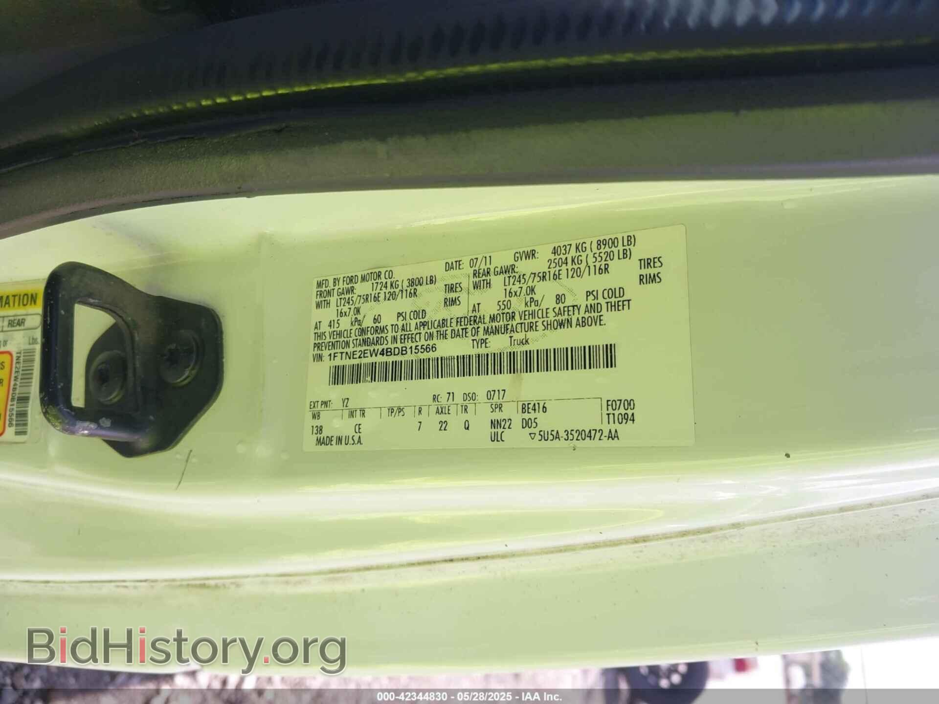2011 FORD E-250 - VIN: 1FTNE2EW4BDB15566 - Photo 9