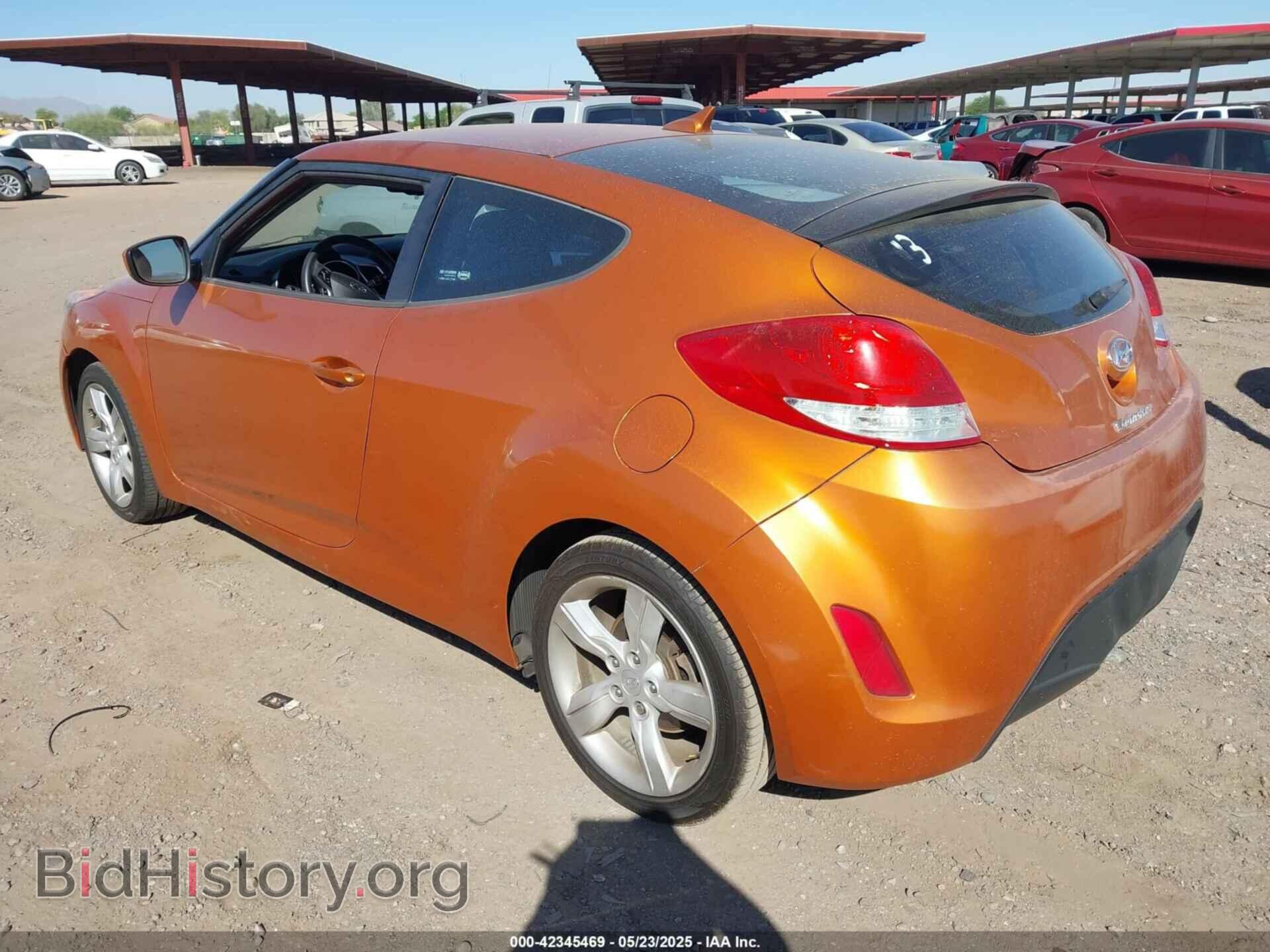 2012 HYUNDAI VELOSTER - VIN: KMHTC6AD8CU075076 - Фото 3