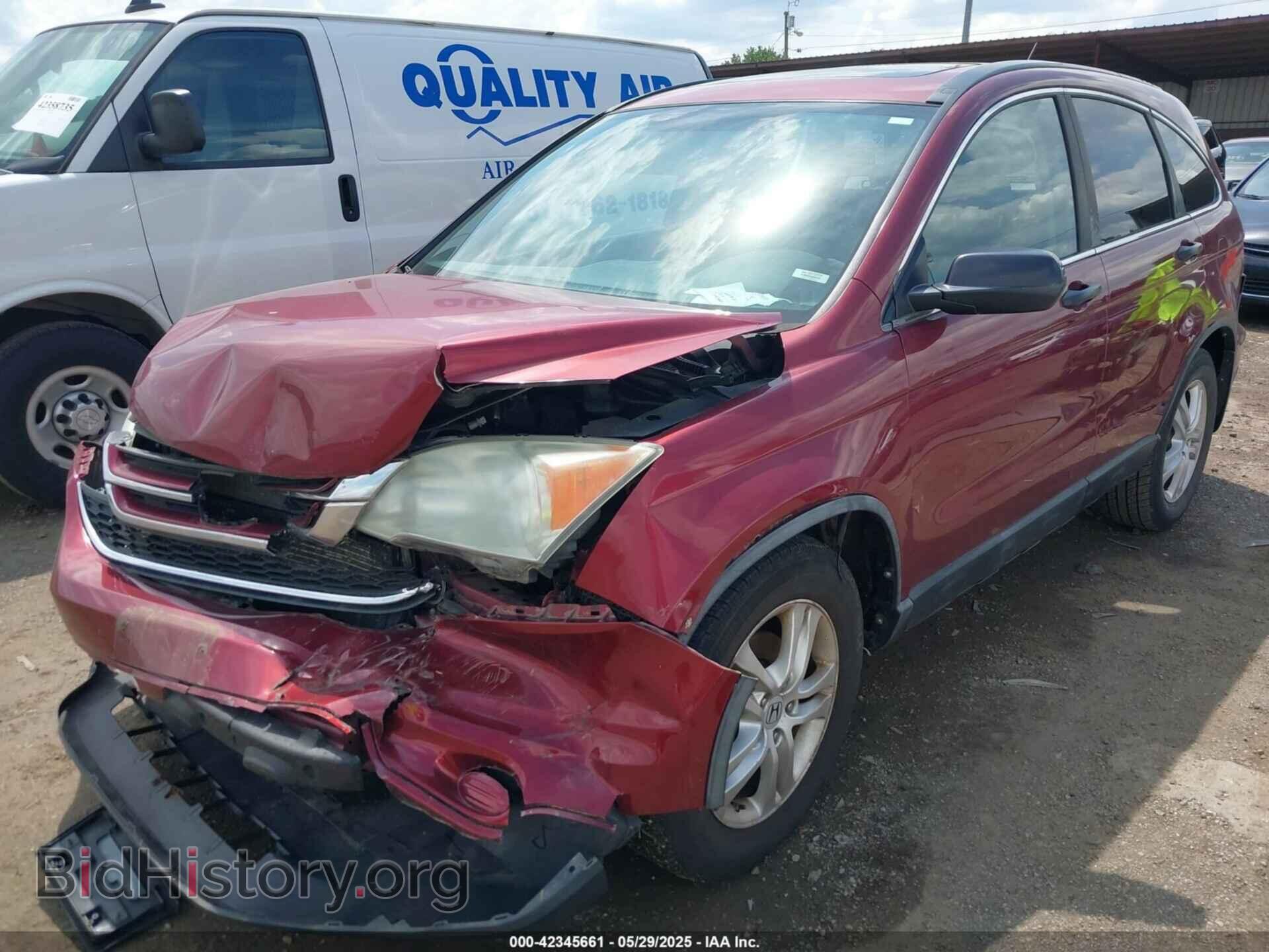 2011 HONDA CR-V - VIN: 5J6RE4H50BL035343 - Фото 2