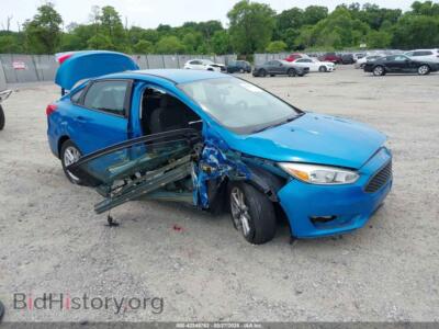 2015 Ford FOCUS SE, blue — VIN 1FADP3F26FL252212, IAAI