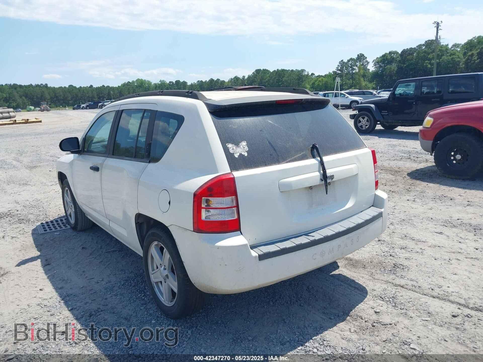 2007 JEEP COMPASS - VIN: 1J8FT47W47D256351 - Фото 3