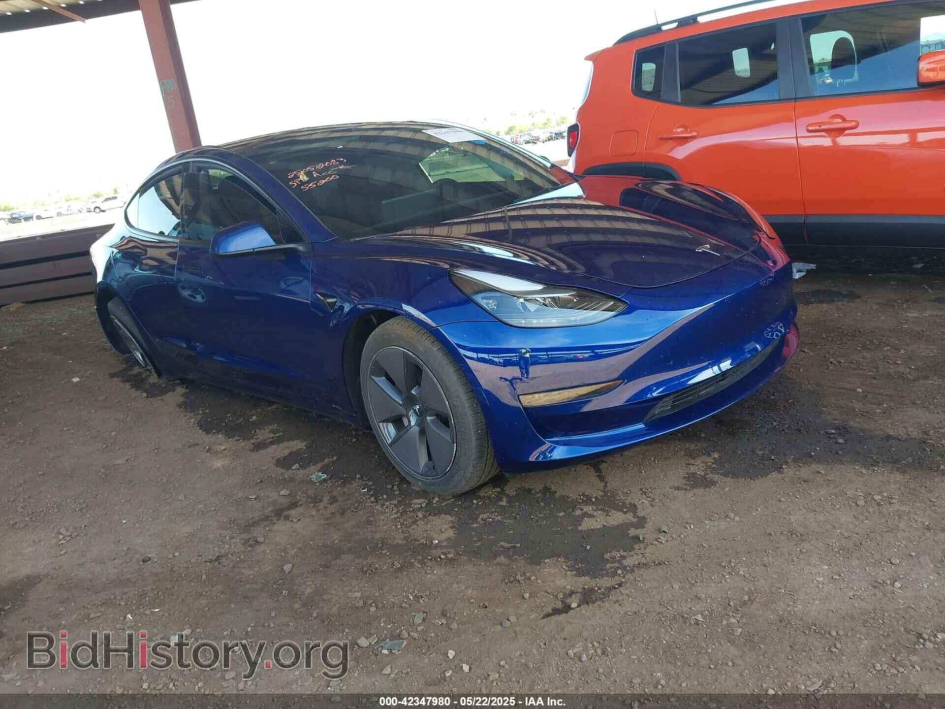 Фотография 5YJ3E1EA2PF557011 - TESLA MODEL 3 2023