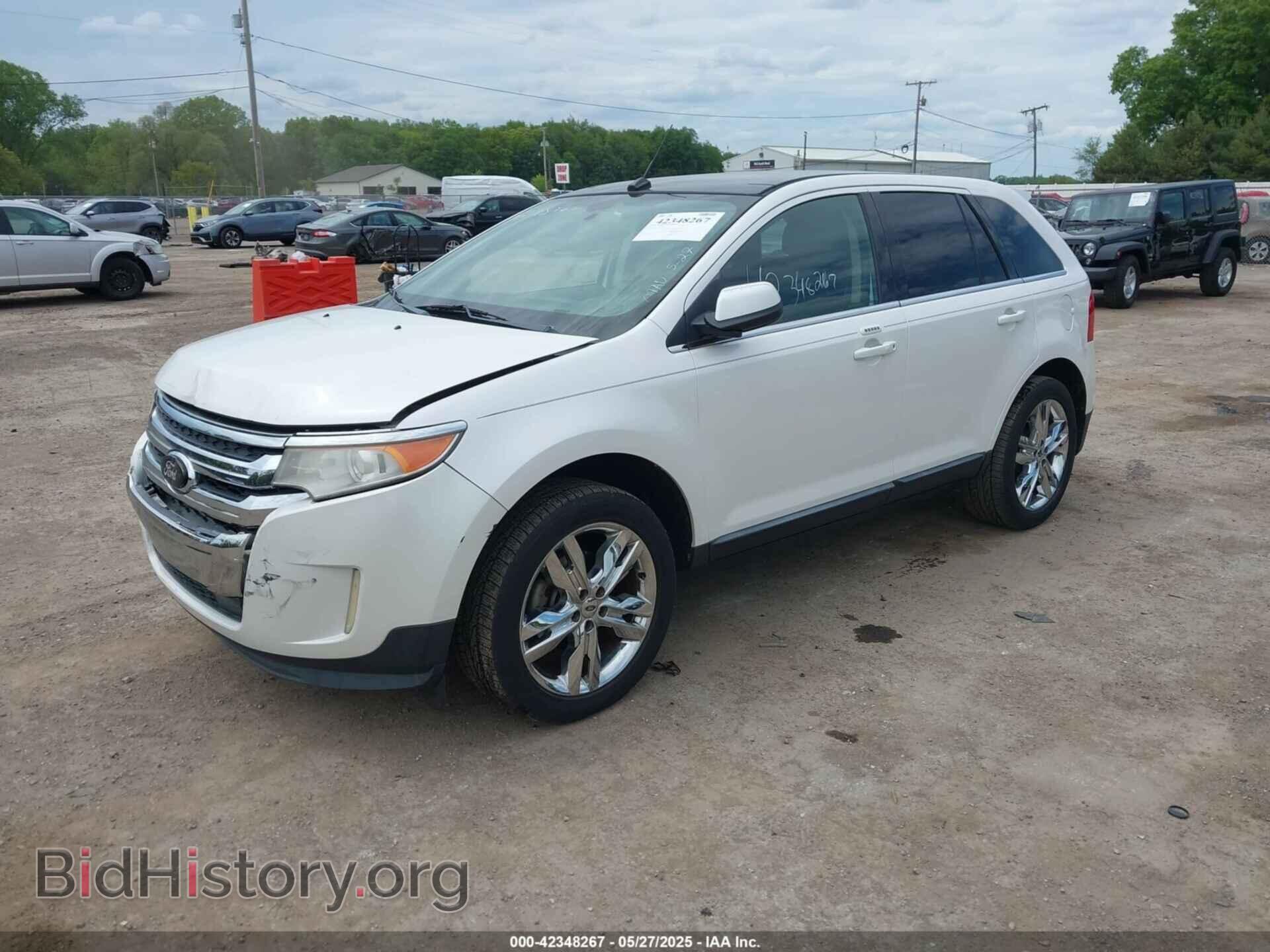 2011 FORD EDGE - VIN: 2FMDK3KC1BBB37711 - Фото 2