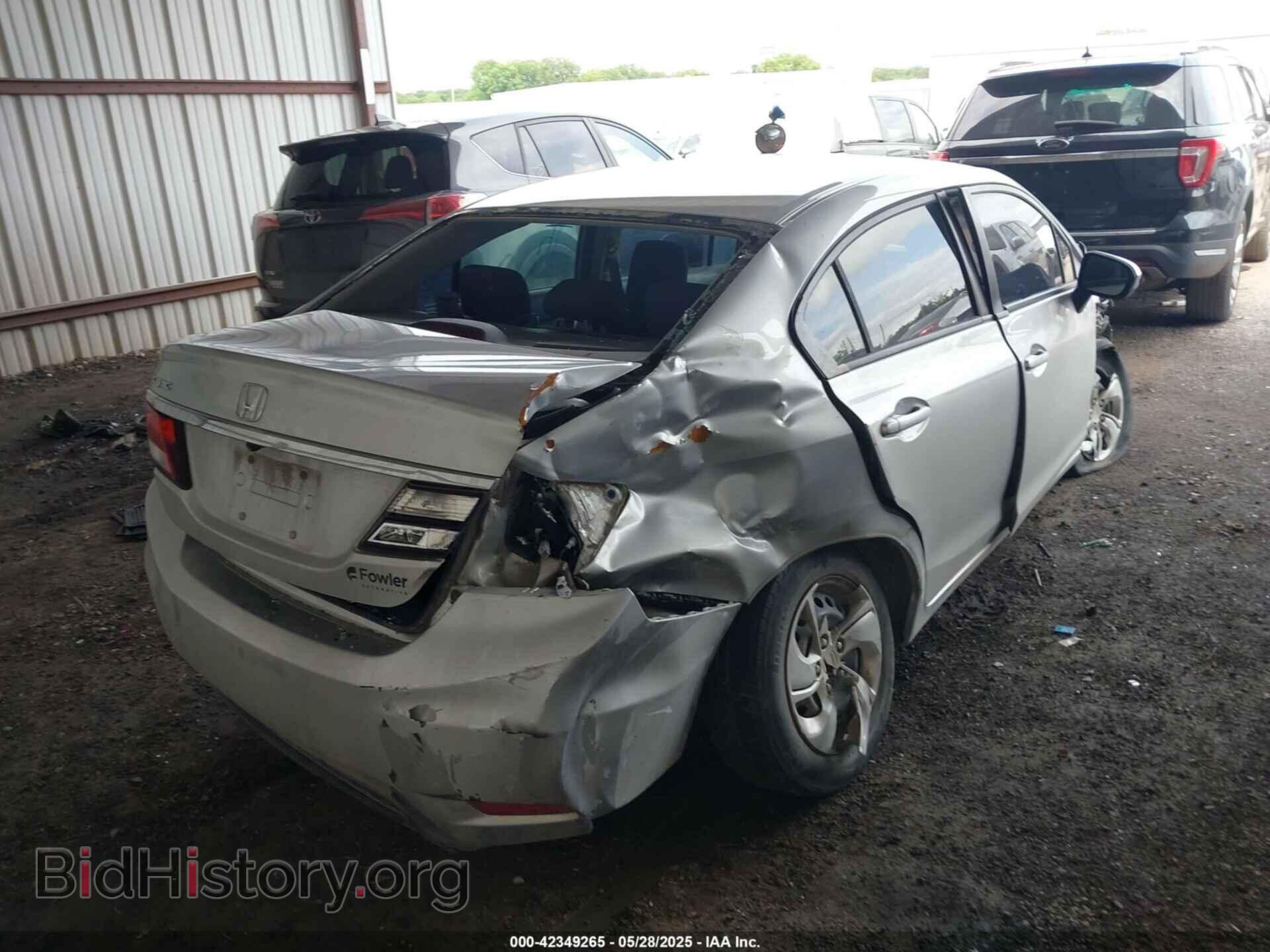 2015 HONDA CIVIC - VIN: 19XFB2F56FE080715 - Фото 4