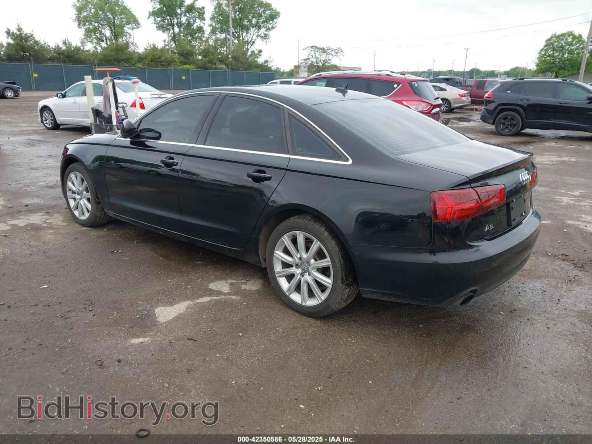 2013 AUDI A6 - VIN: WAUGFAFC6DN016729 - Фото 3