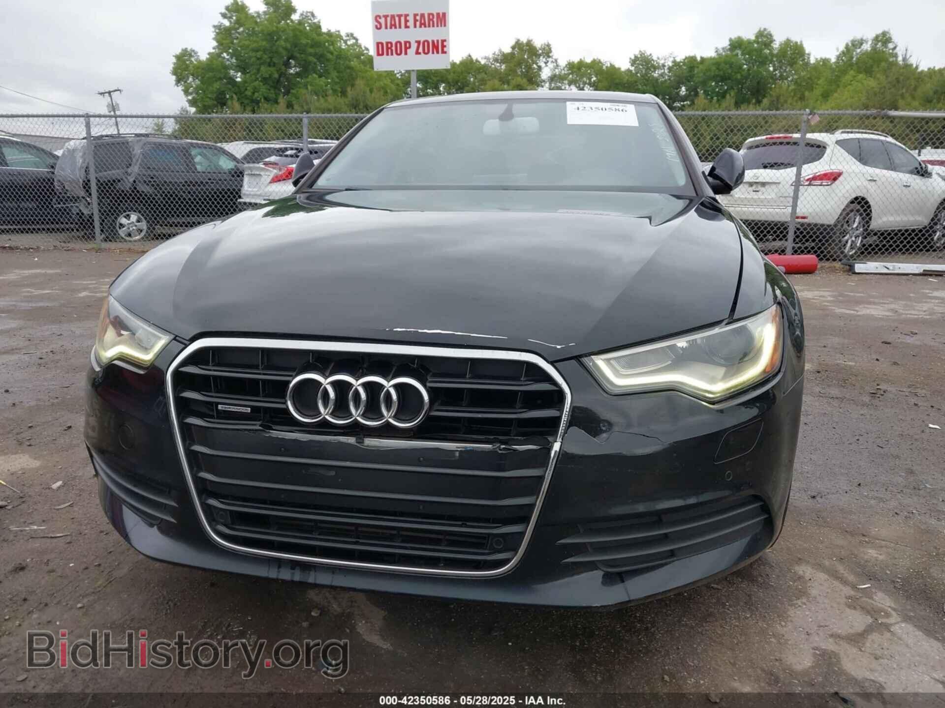 2013 AUDI A6 - VIN: WAUGFAFC6DN016729 - Фото 6