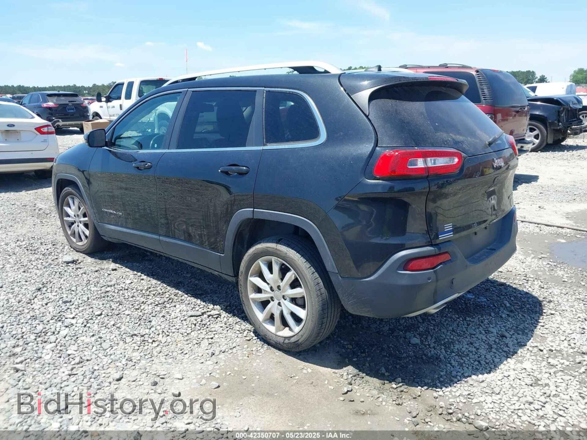 2016 JEEP CHEROKEE - VIN: 1C4PJLDB9GW320207 - Фото 3