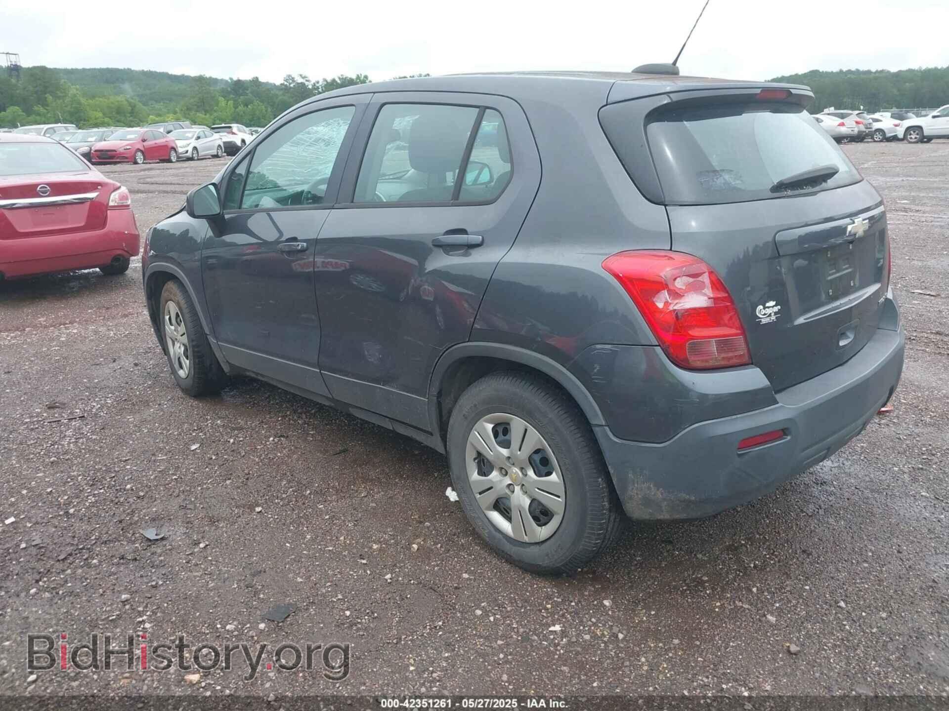 2016 CHEVROLET TRAX - VIN: 3GNCJKSB7GL158280 - Фото 3