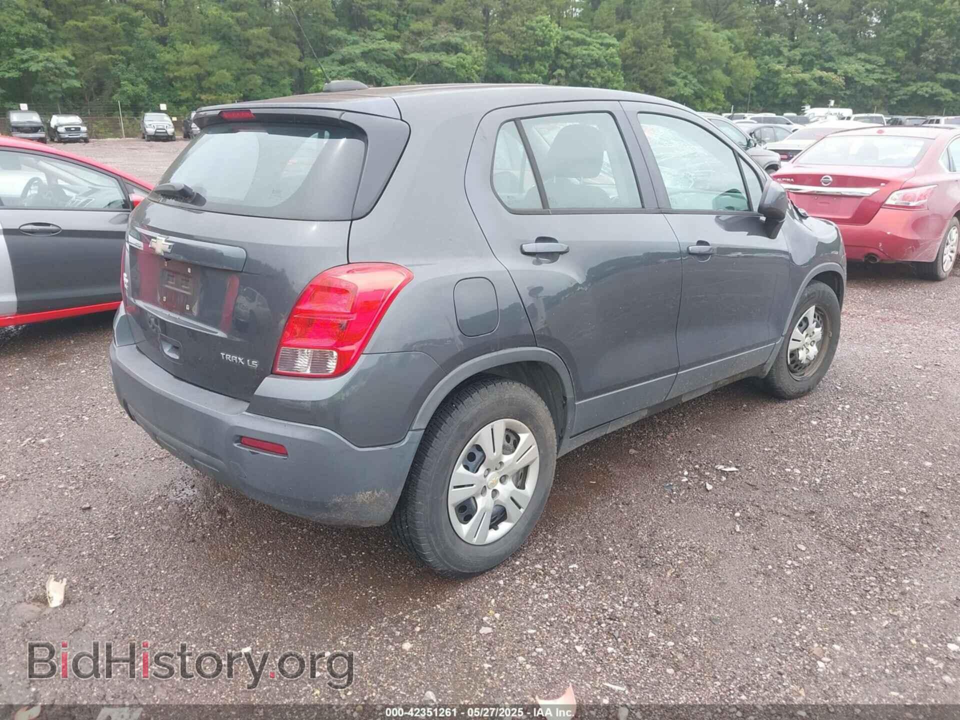 2016 CHEVROLET TRAX - VIN: 3GNCJKSB7GL158280 - Фото 4
