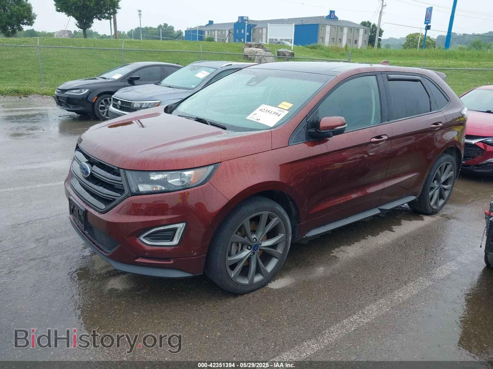 2016 FORD EDGE - VIN: 2FMPK4AP3GBC35363 - Фото 2