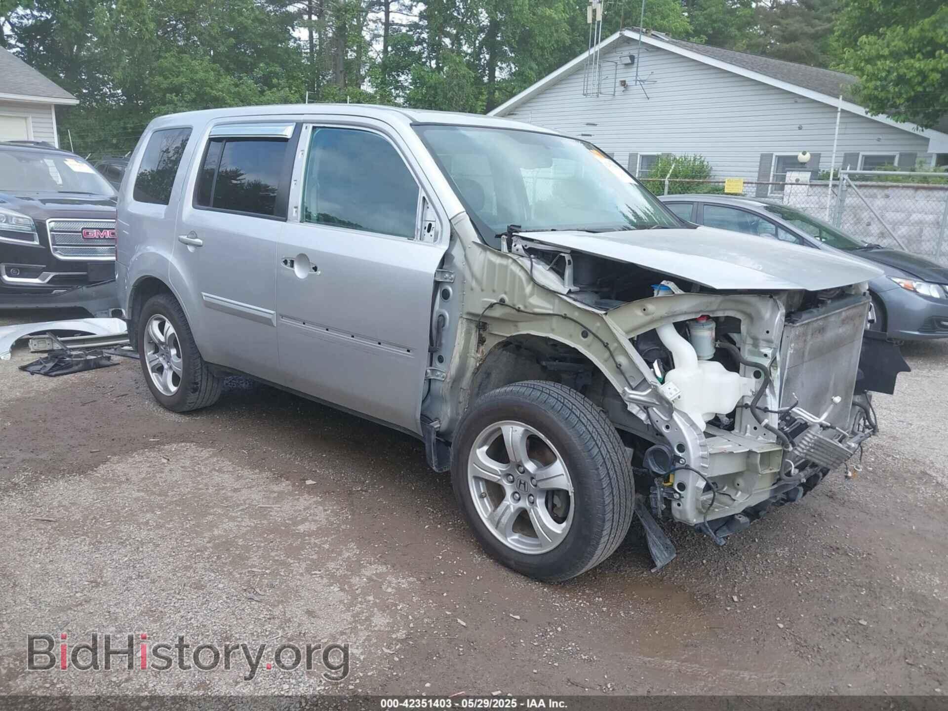 Фотография 5FNYF4H51CB043504 - HONDA PILOT 2012